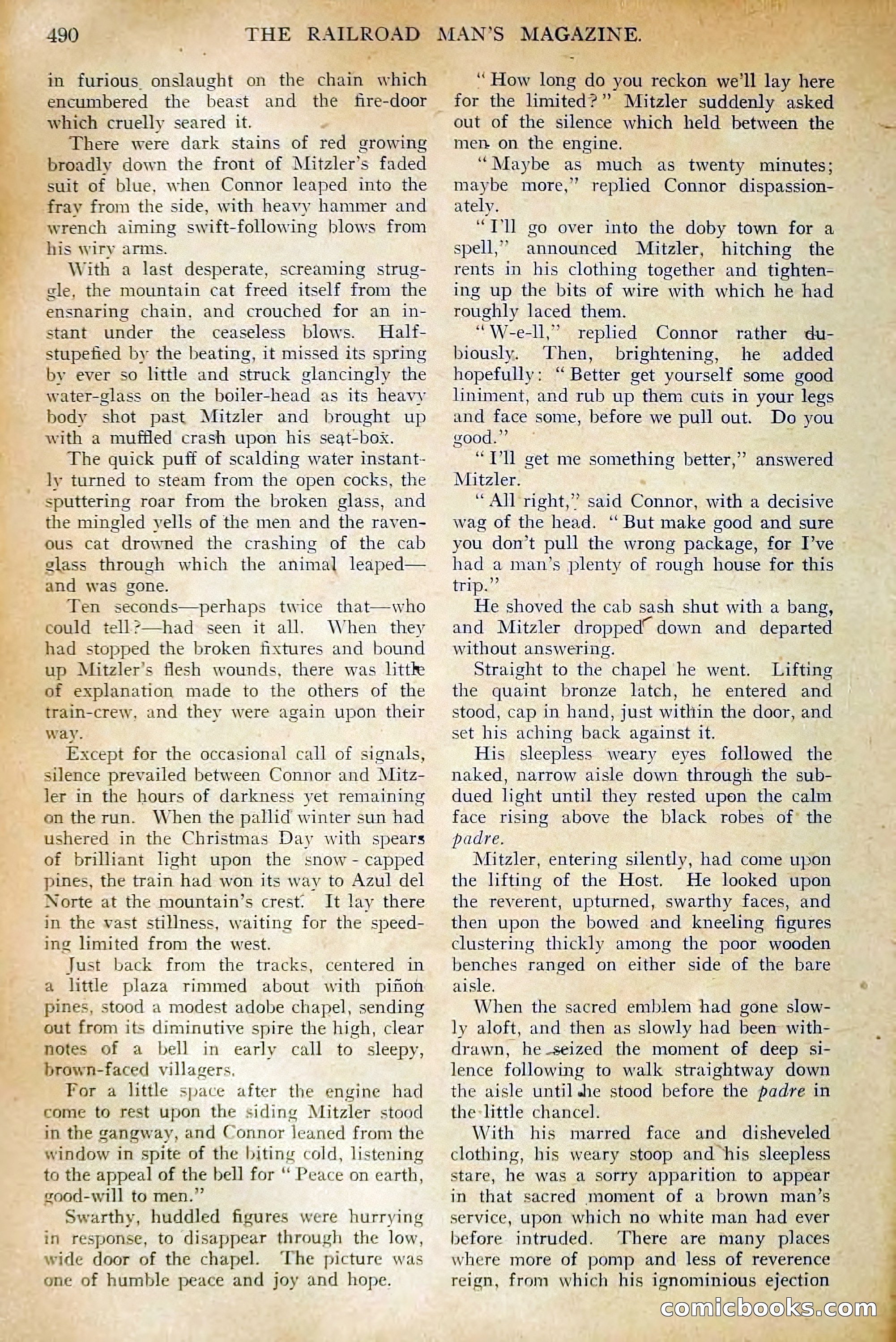 The Railroad Man's Magazine, December 1910 — page 116 of 224