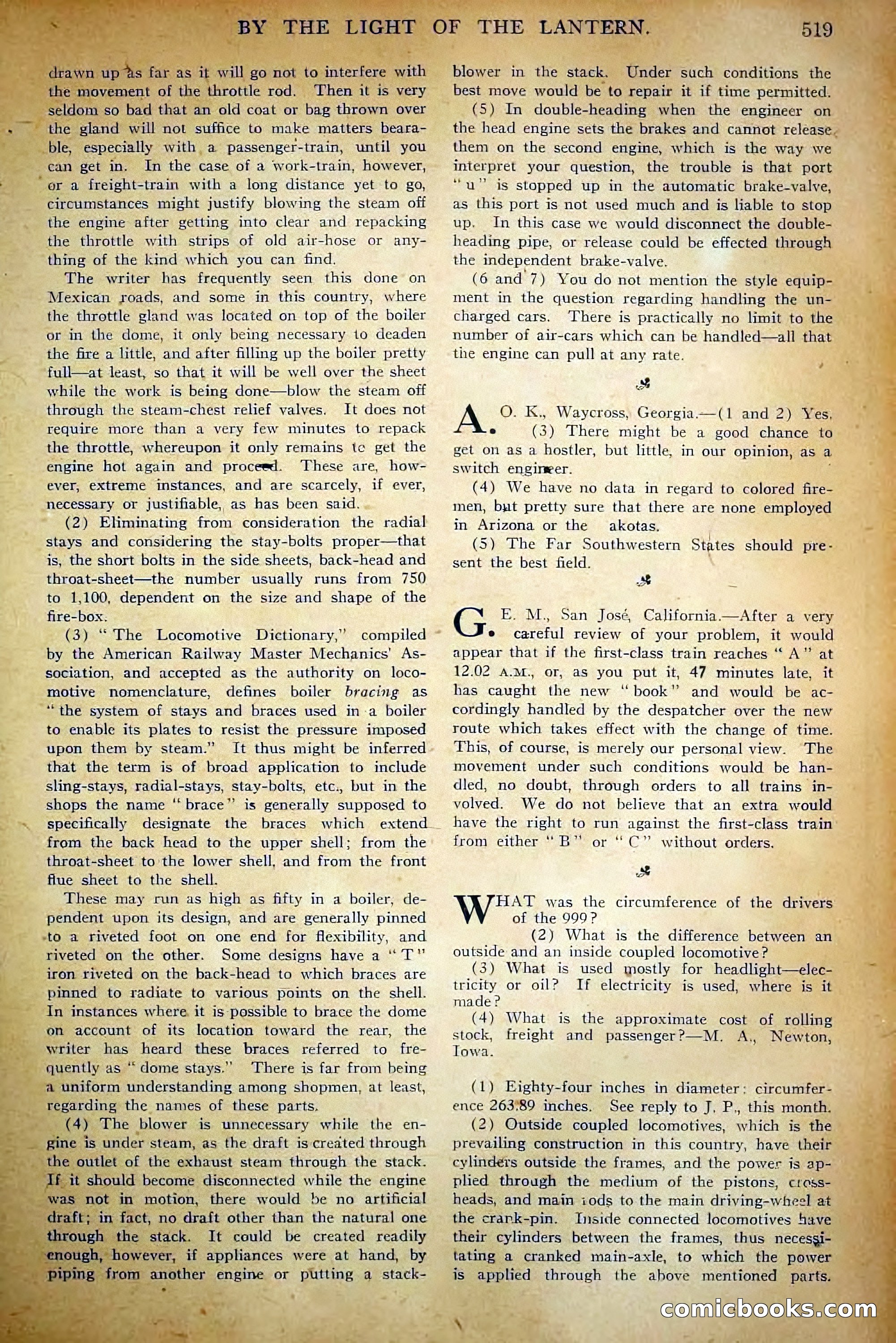 The Railroad Man's Magazine, December 1910 — page 145 of 224