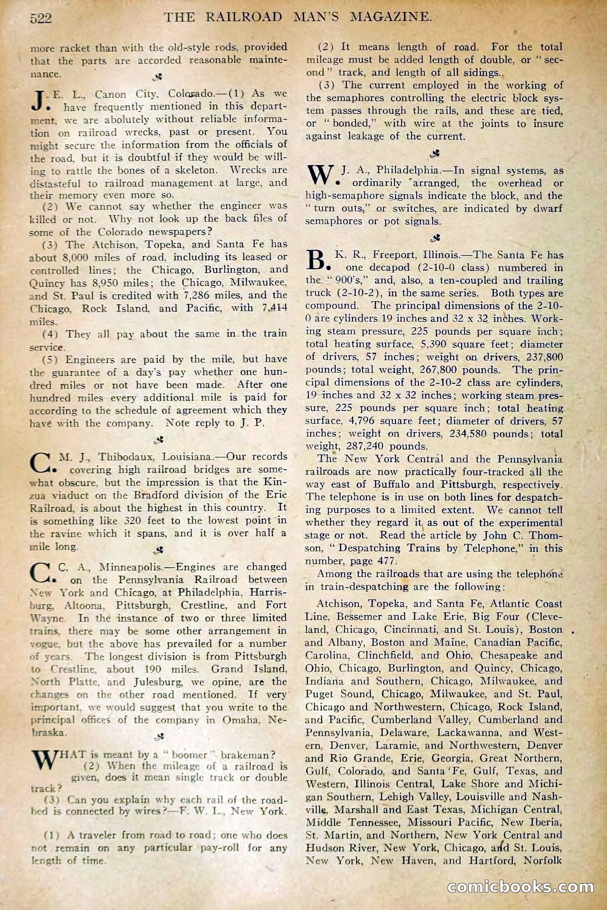 The Railroad Man's Magazine, December 1910 — page 148 of 224
