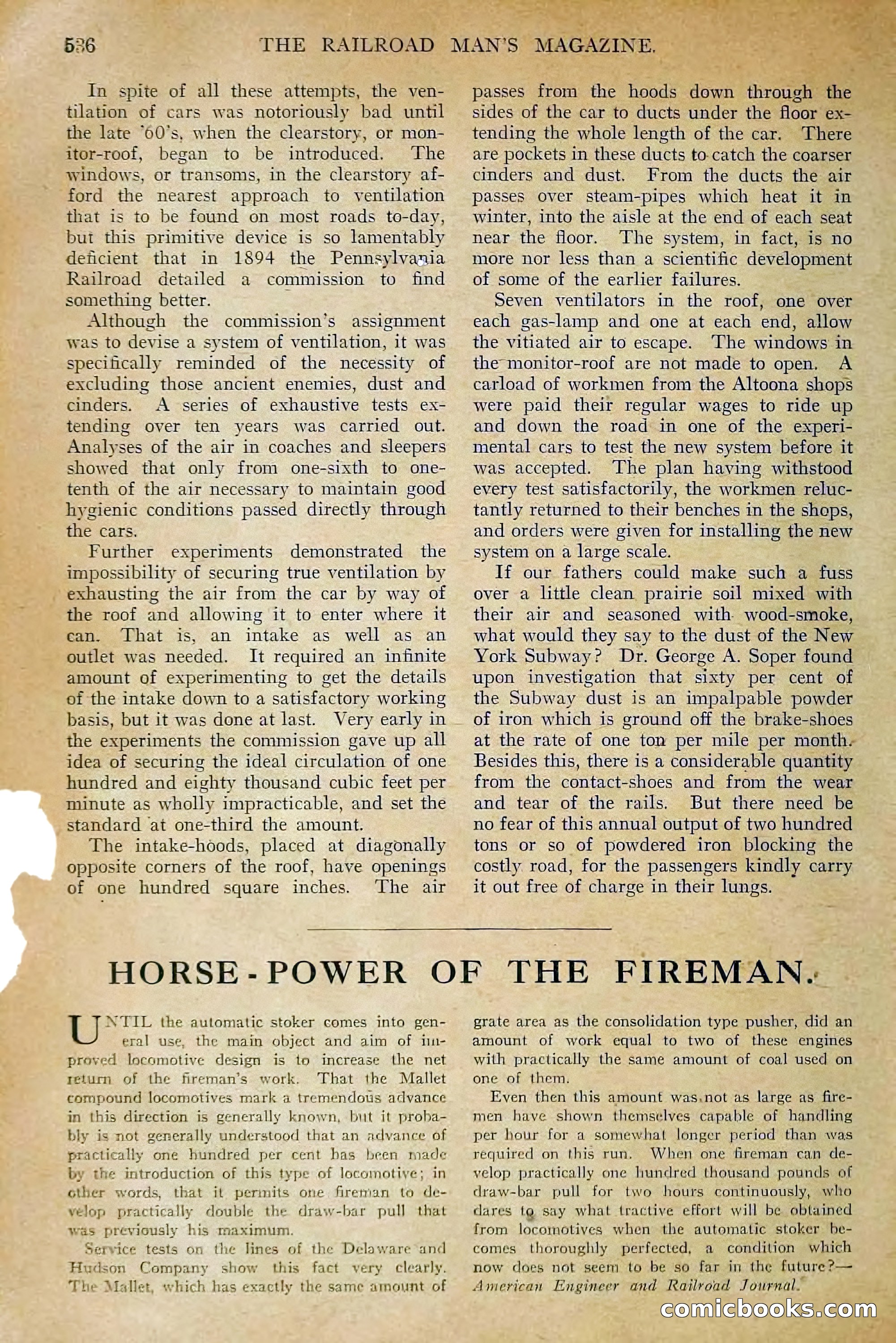 The Railroad Man's Magazine, December 1910 — page 162 of 224