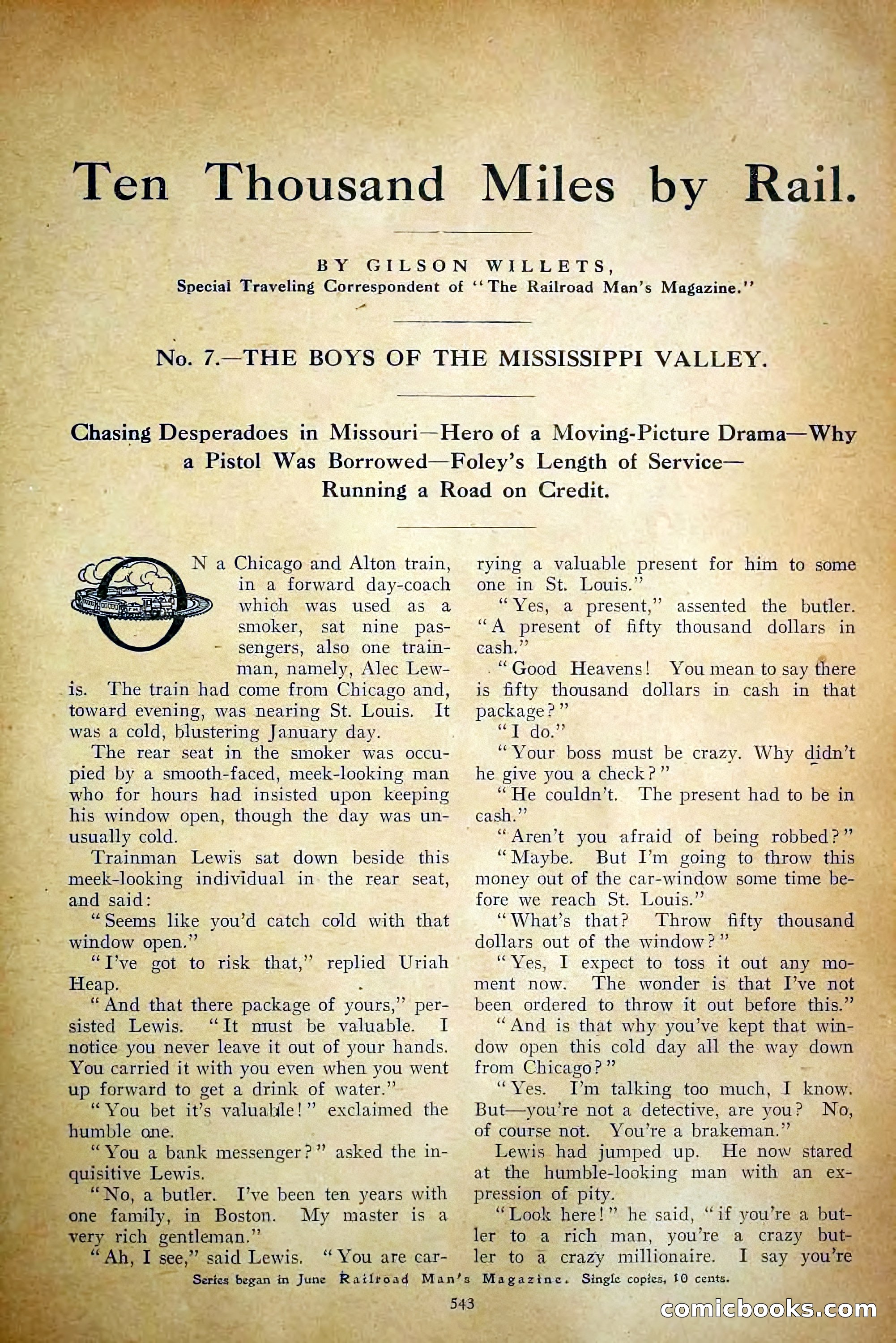 The Railroad Man's Magazine, December 1910 — page 169 of 224