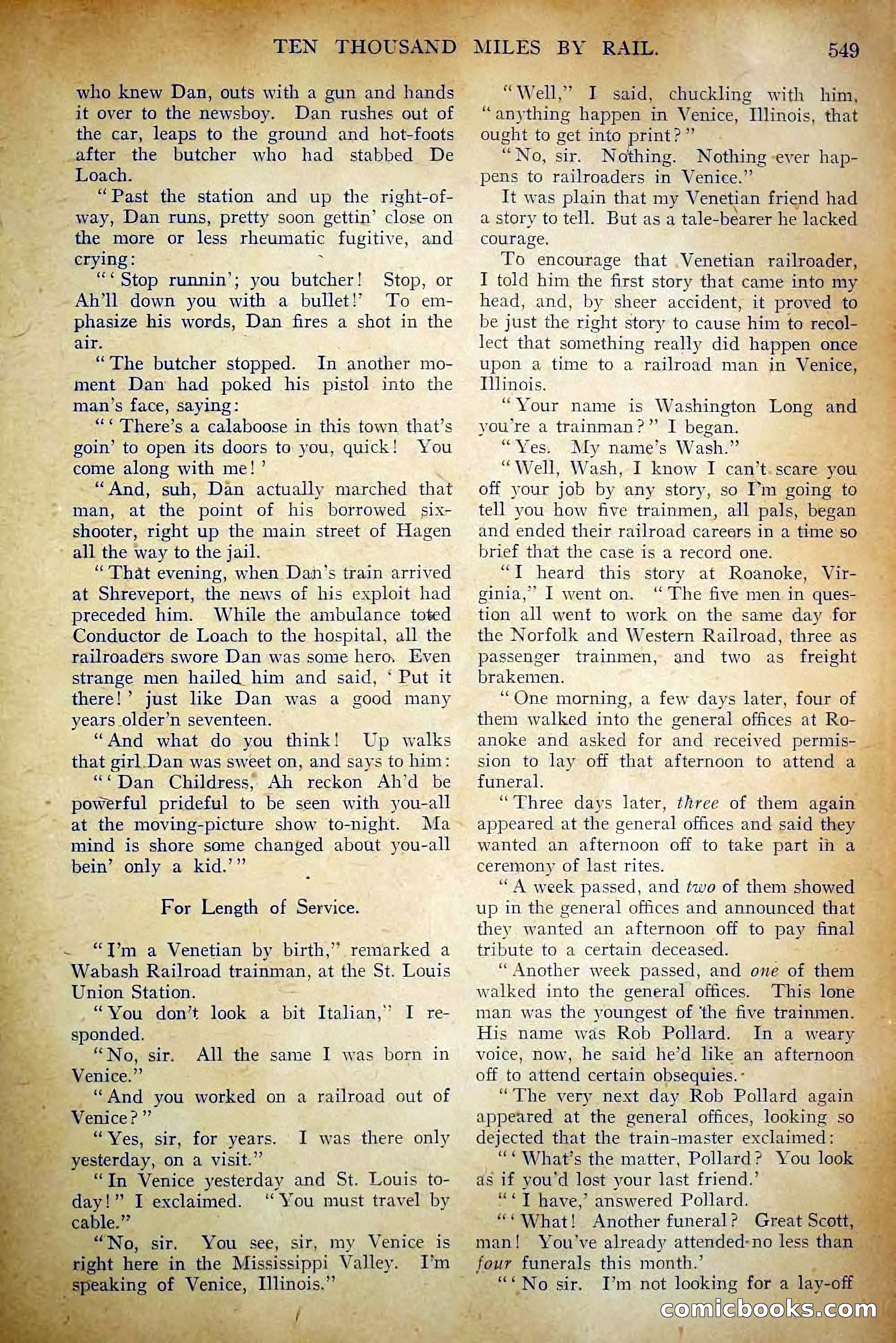 The Railroad Man's Magazine, December 1910 — page 175 of 224