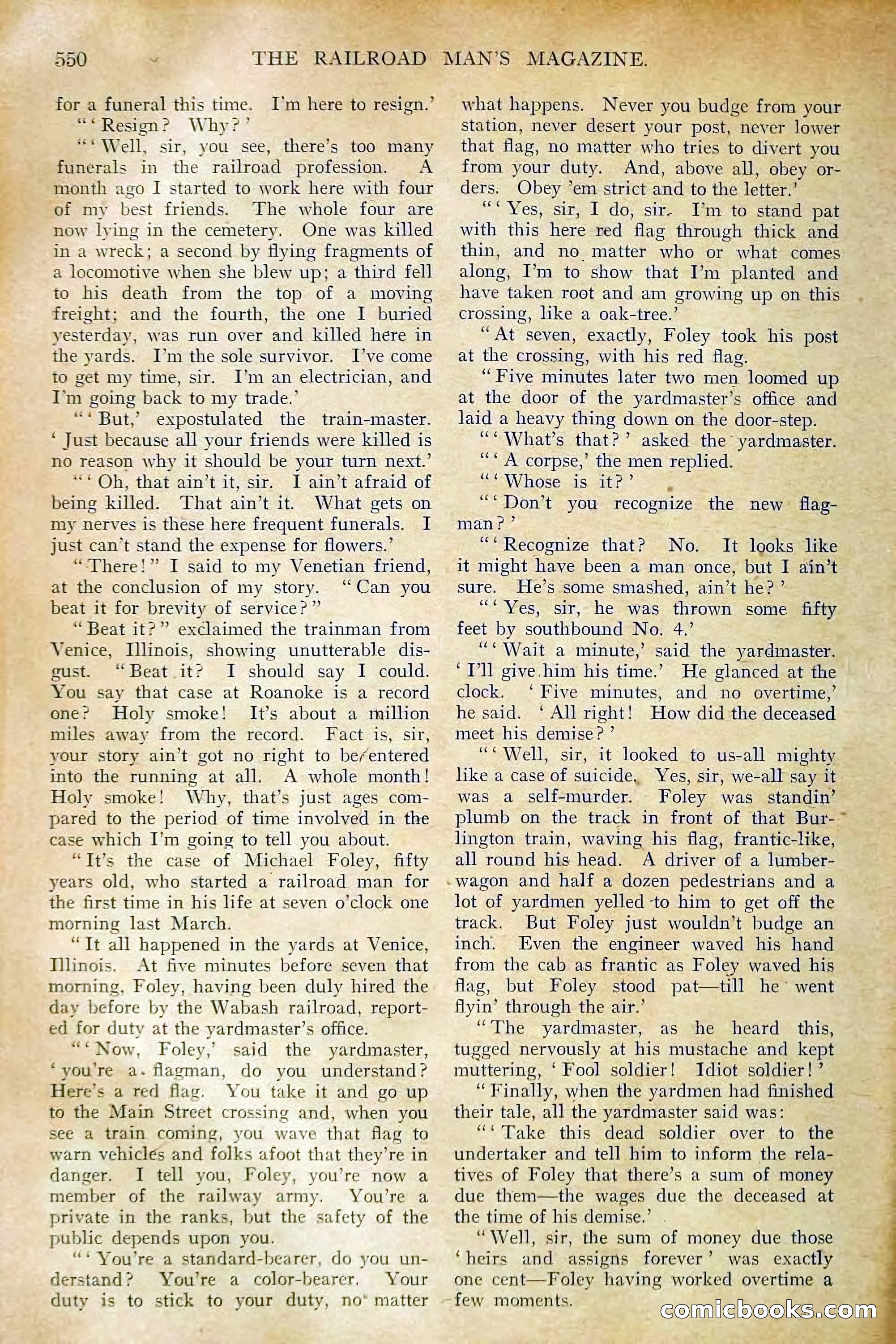 The Railroad Man's Magazine, December 1910 — page 176 of 224