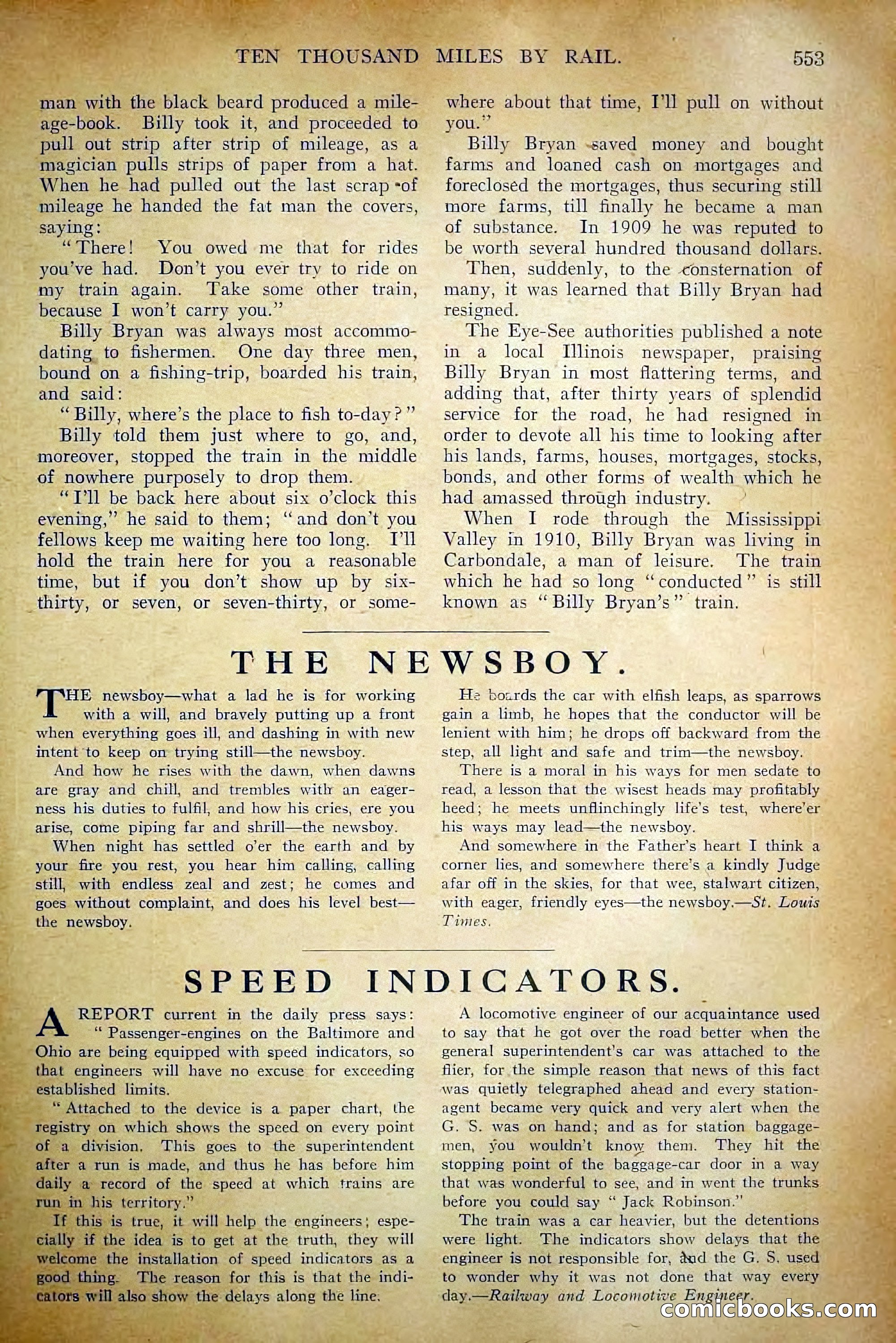 The Railroad Man's Magazine, December 1910 — page 179 of 224