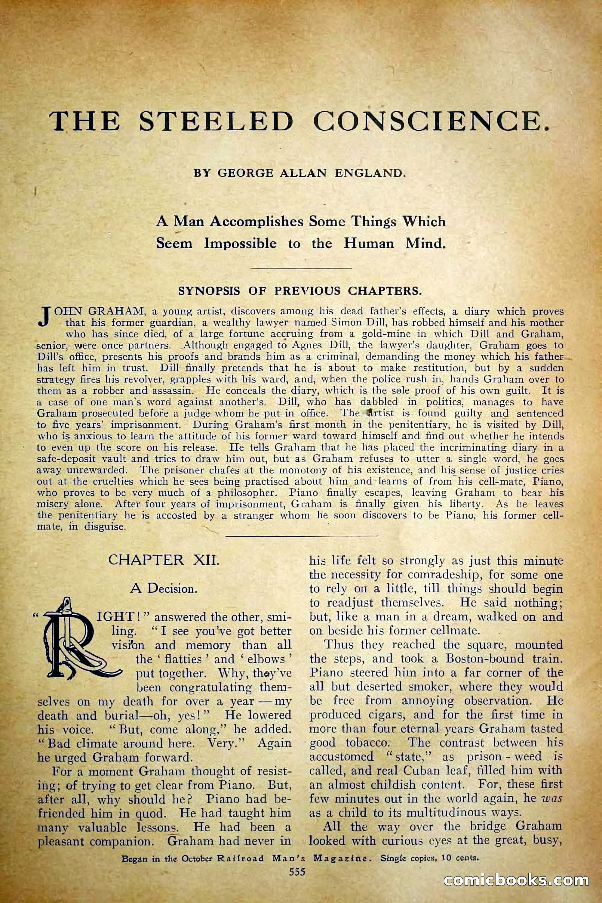 The Railroad Man's Magazine, December 1910 — page 181 of 224