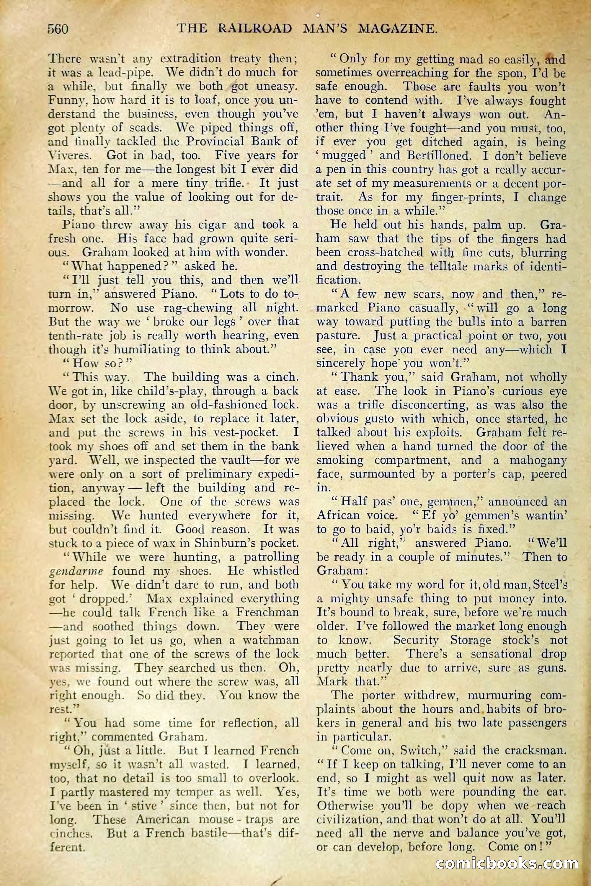 The Railroad Man's Magazine, December 1910 — page 186 of 224