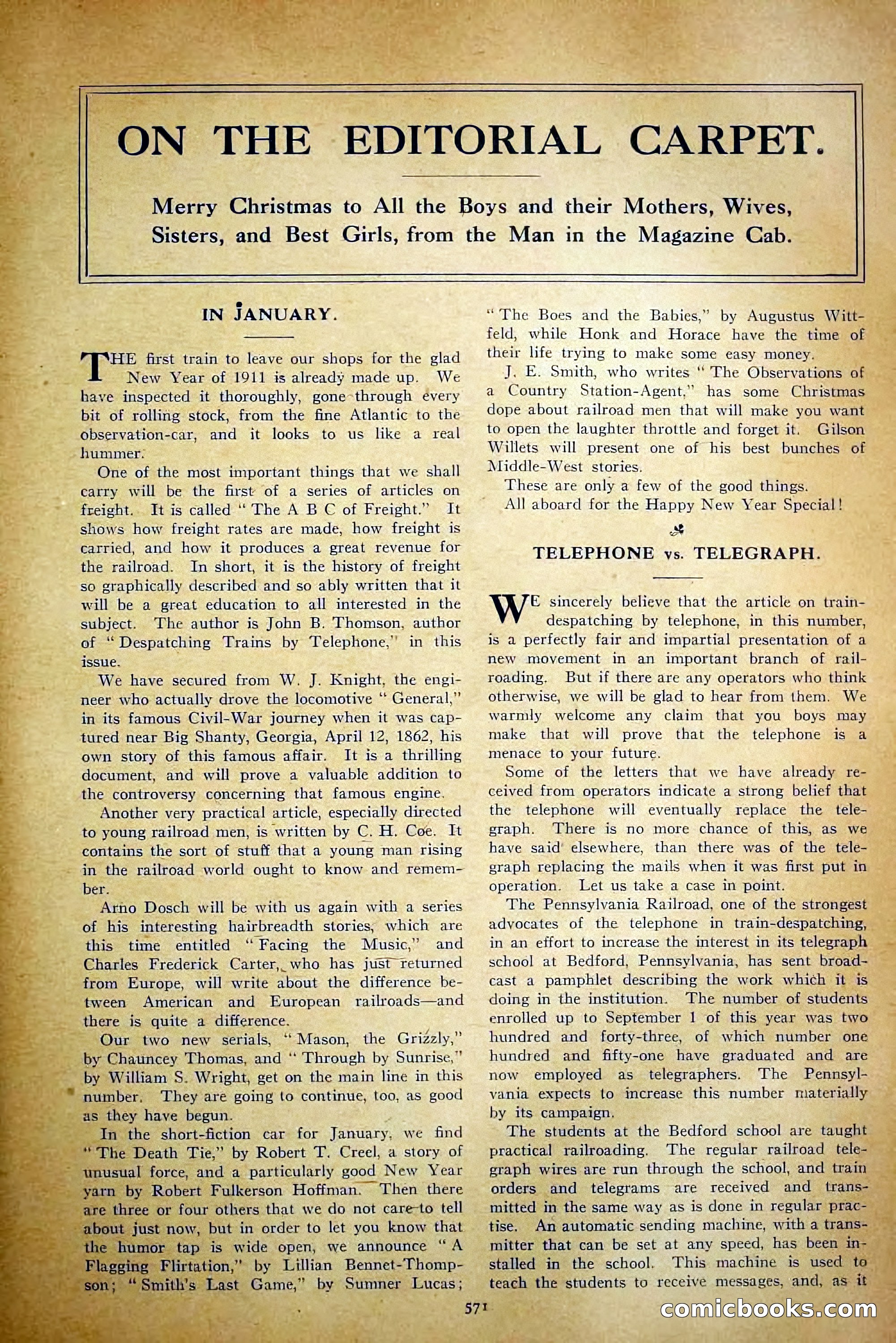 The Railroad Man's Magazine, December 1910 — page 197 of 224