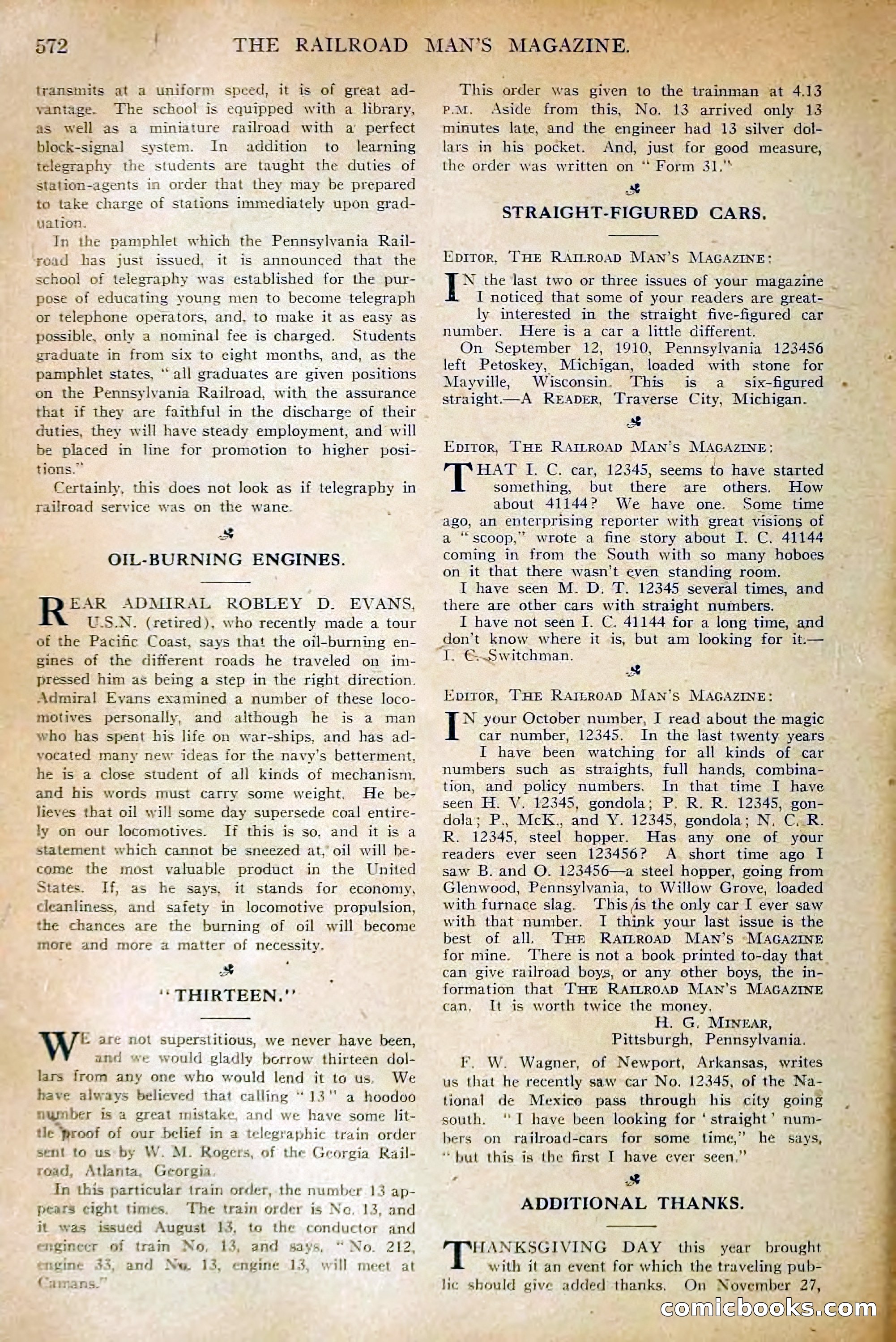 The Railroad Man's Magazine, December 1910 — page 198 of 224