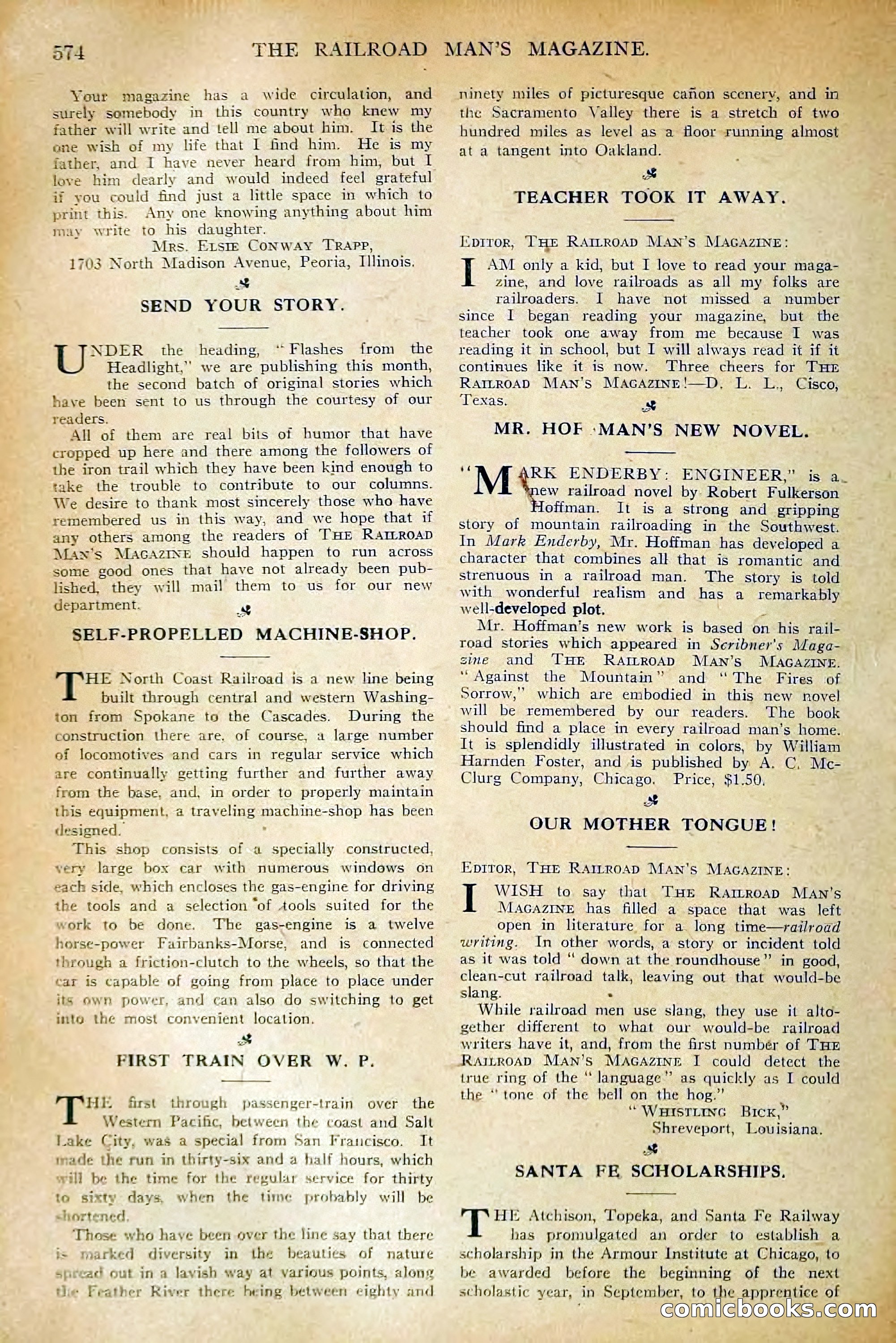 The Railroad Man's Magazine, December 1910 — page 200 of 224