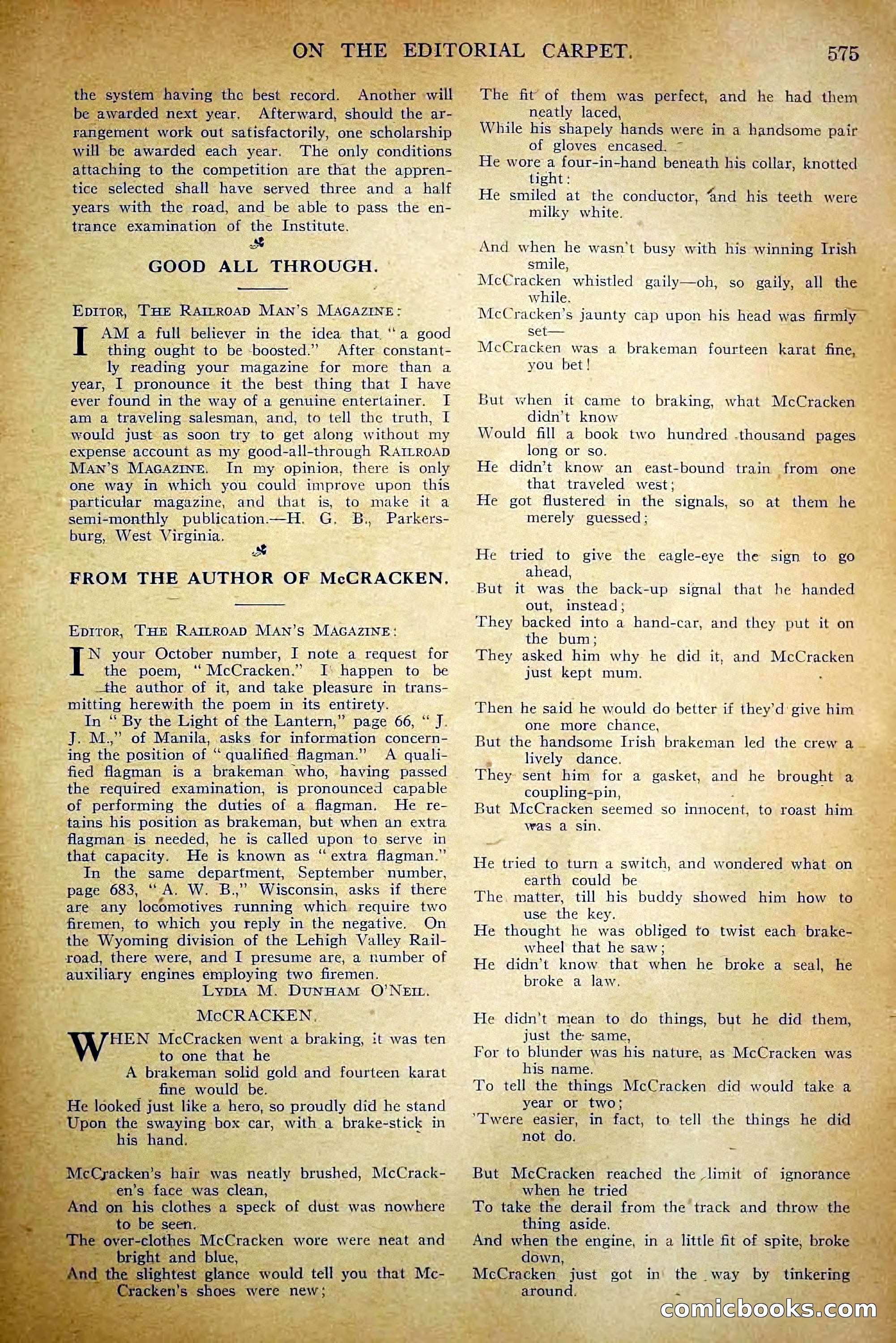 The Railroad Man's Magazine, December 1910 — page 201 of 224