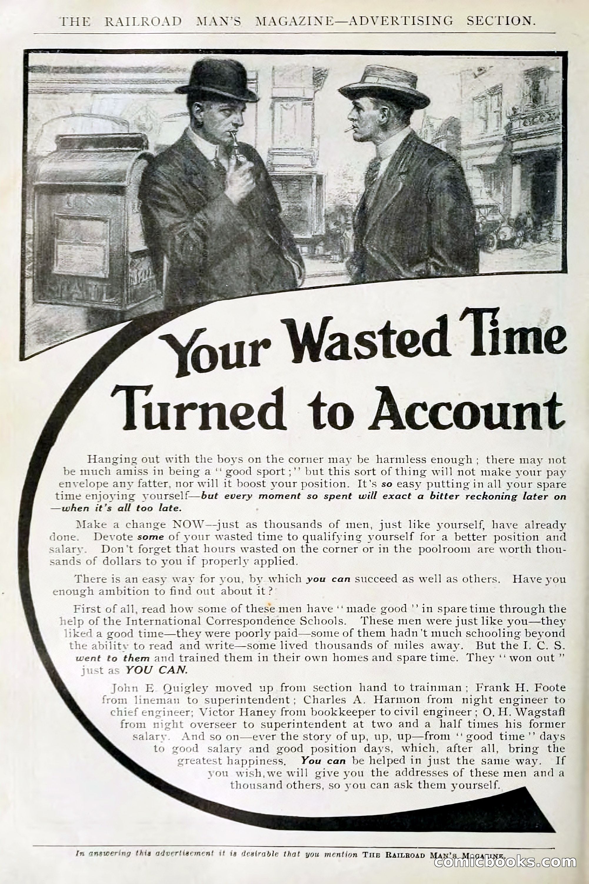 The Railroad Man's Magazine, December 1910 — page 204 of 224