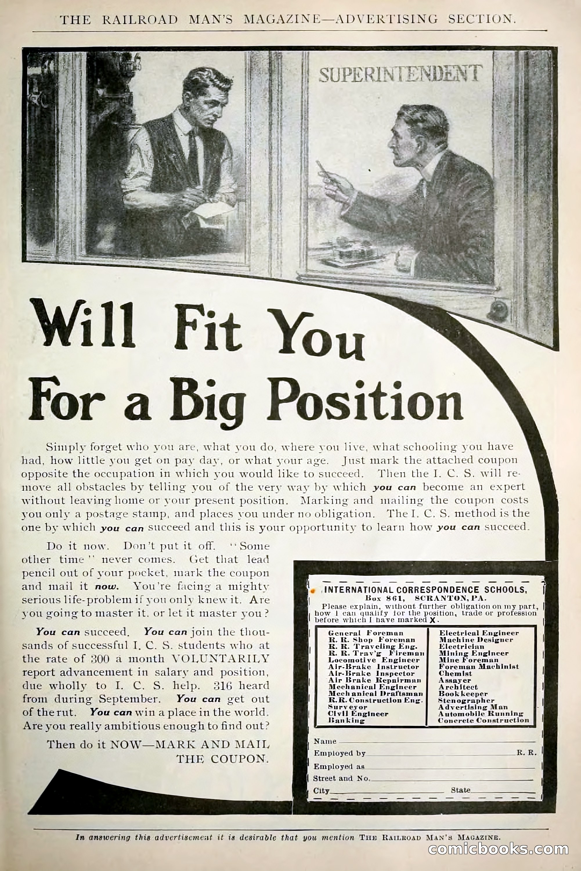 The Railroad Man's Magazine, December 1910 — page 205 of 224
