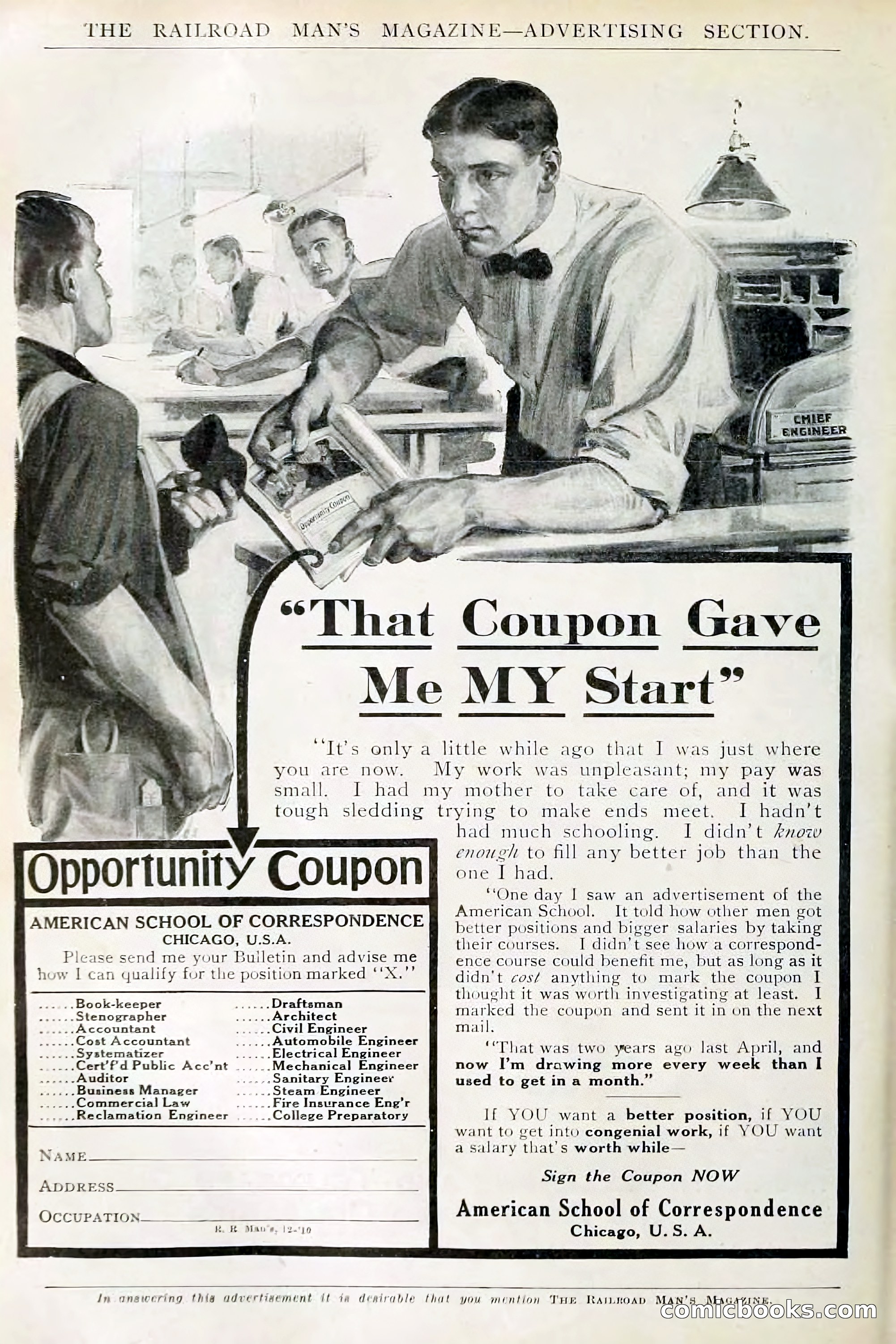 The Railroad Man's Magazine, December 1910 — page 208 of 224
