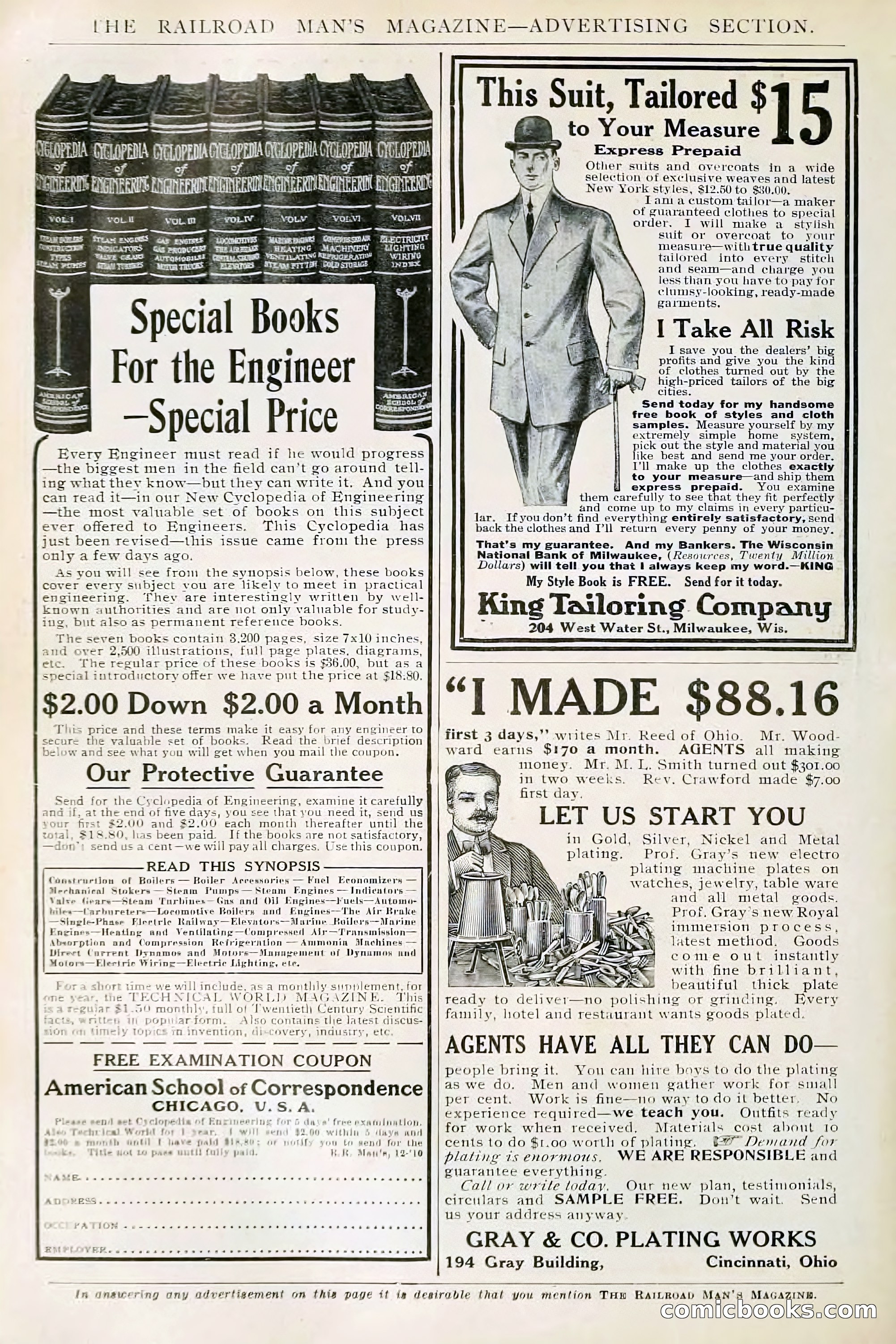 The Railroad Man's Magazine, December 1910 — page 210 of 224