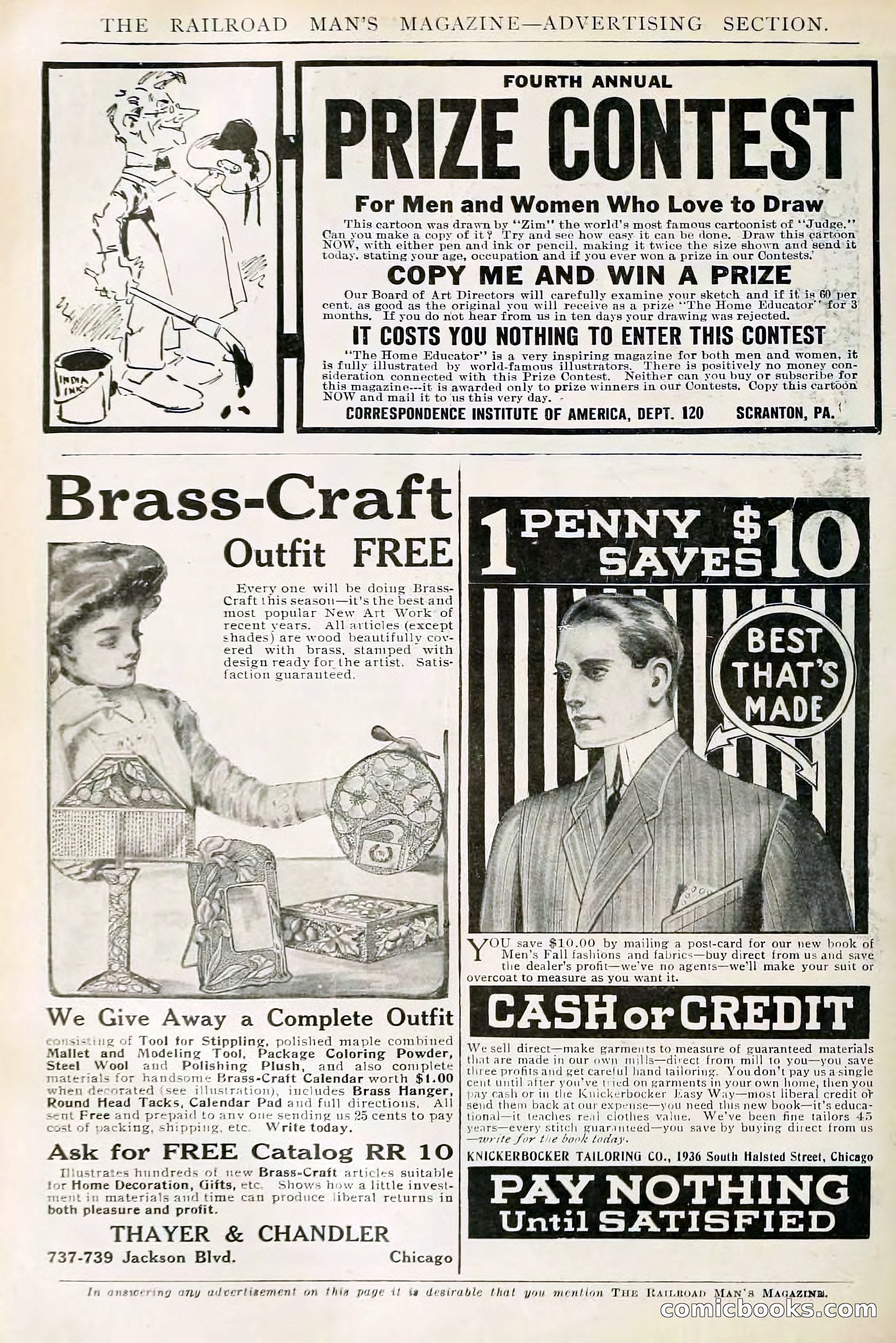 The Railroad Man's Magazine, December 1910 — page 214 of 224
