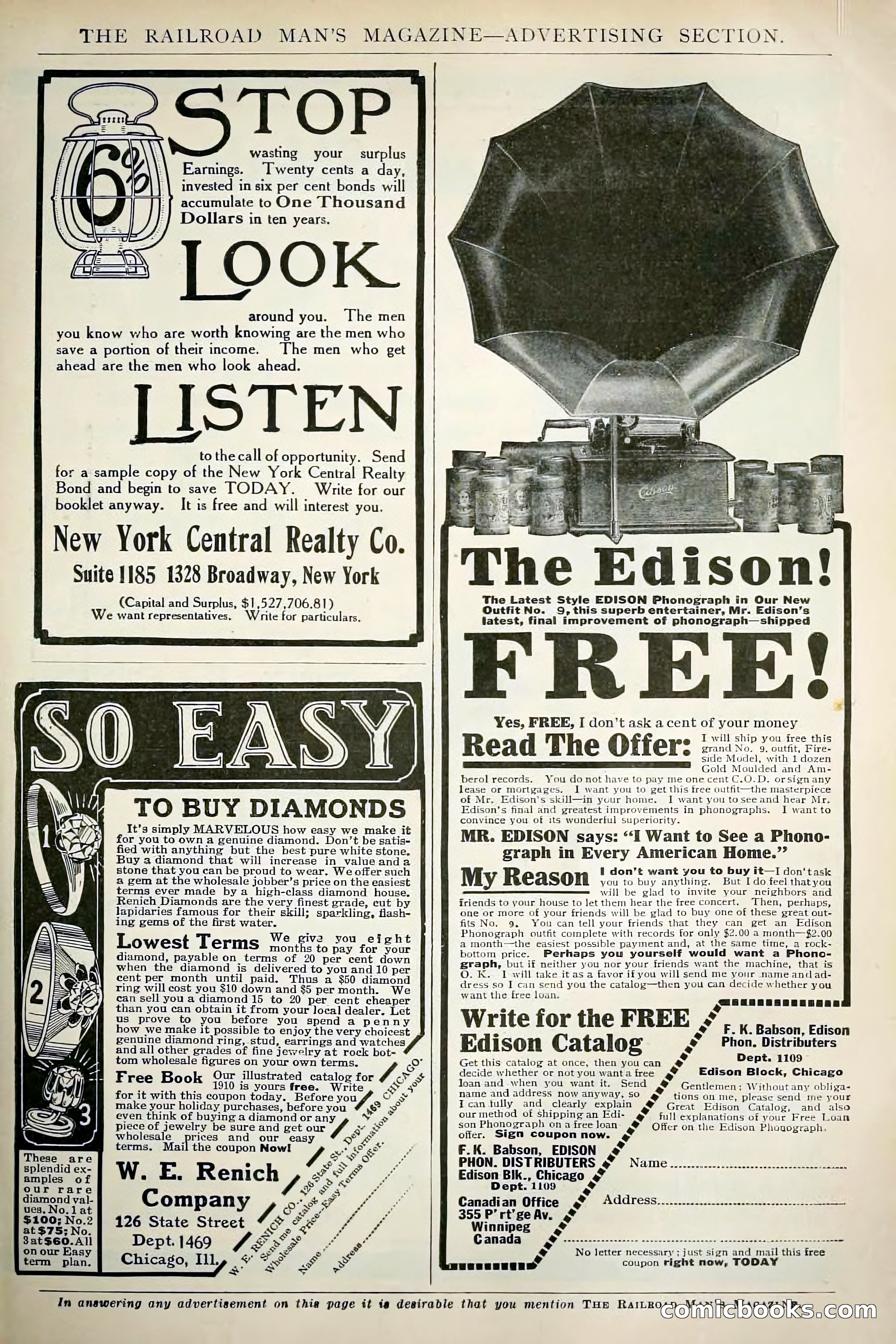 The Railroad Man's Magazine, December 1910 — page 217 of 224