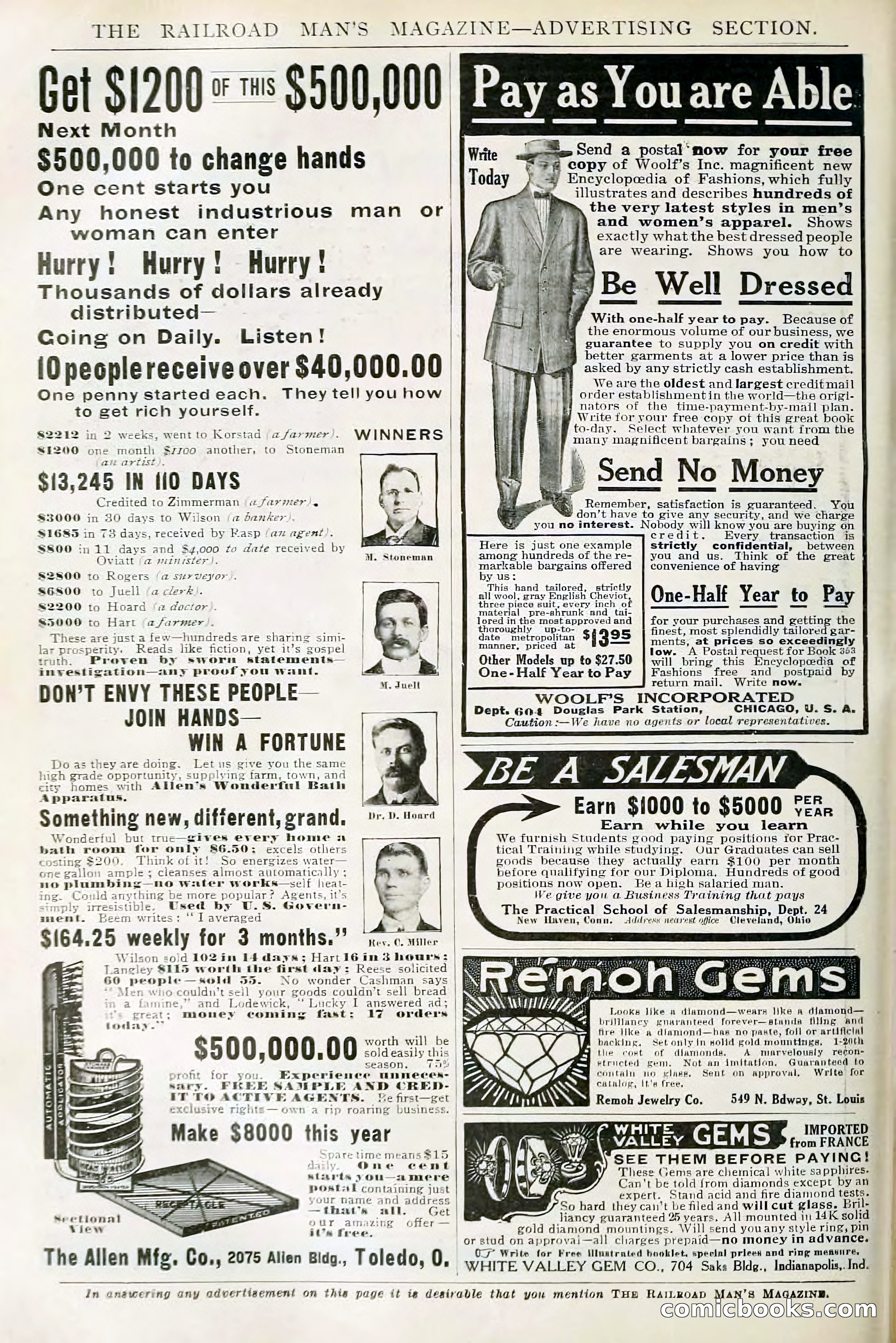 The Railroad Man's Magazine, December 1910 — page 220 of 224