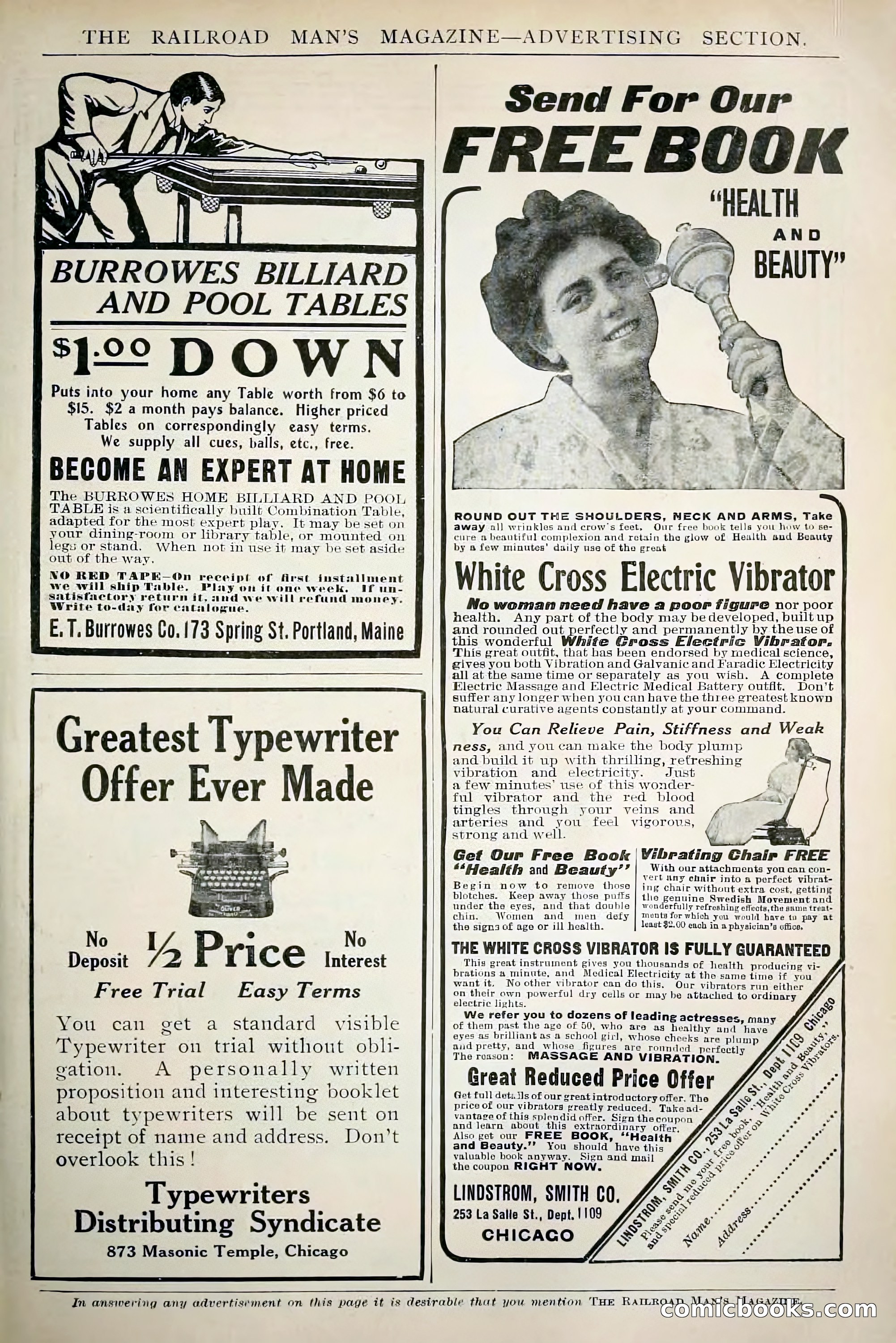 The Railroad Man's Magazine, December 1910 — page 221 of 224