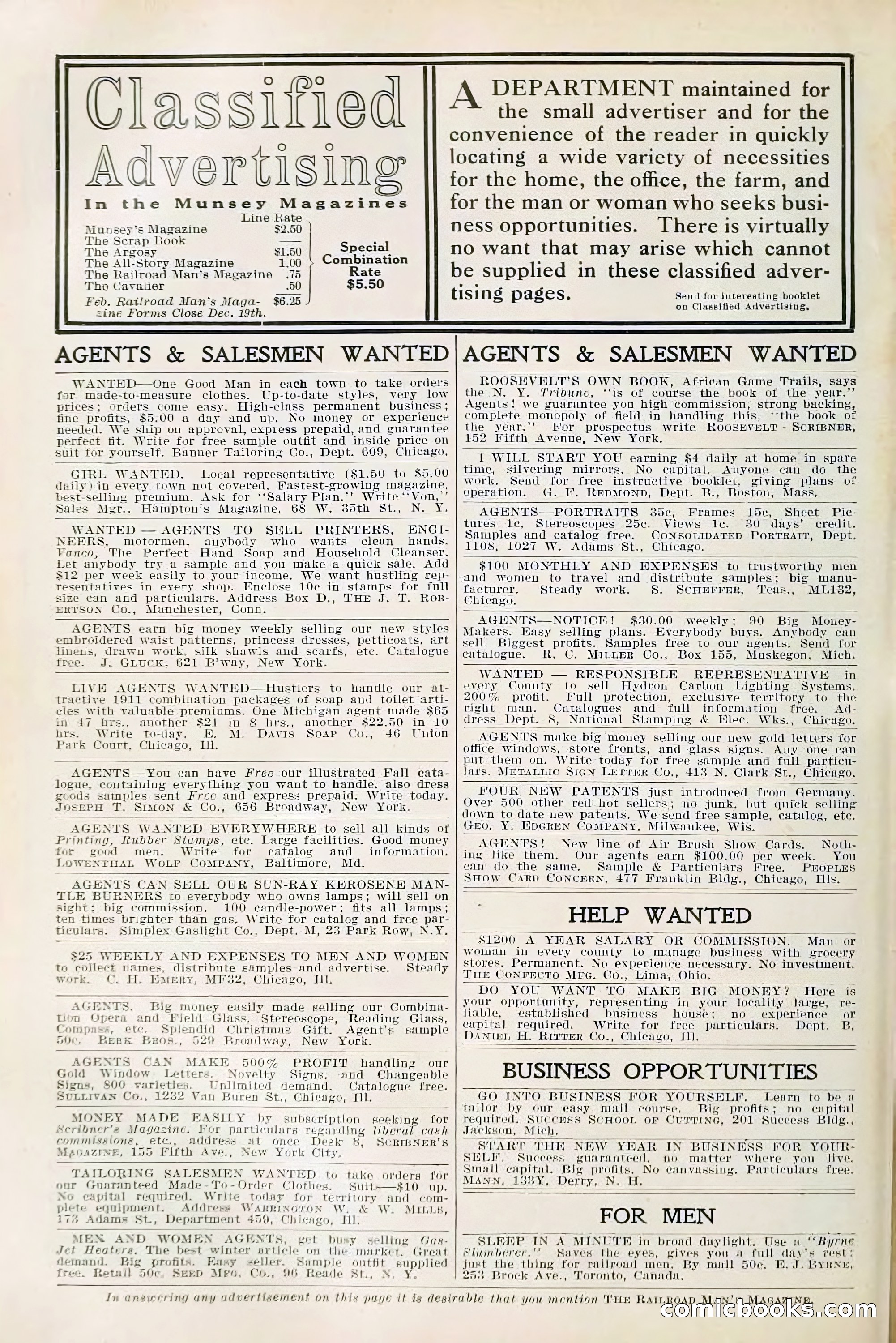The Railroad Man's Magazine, January 1911 — page 6 of 220