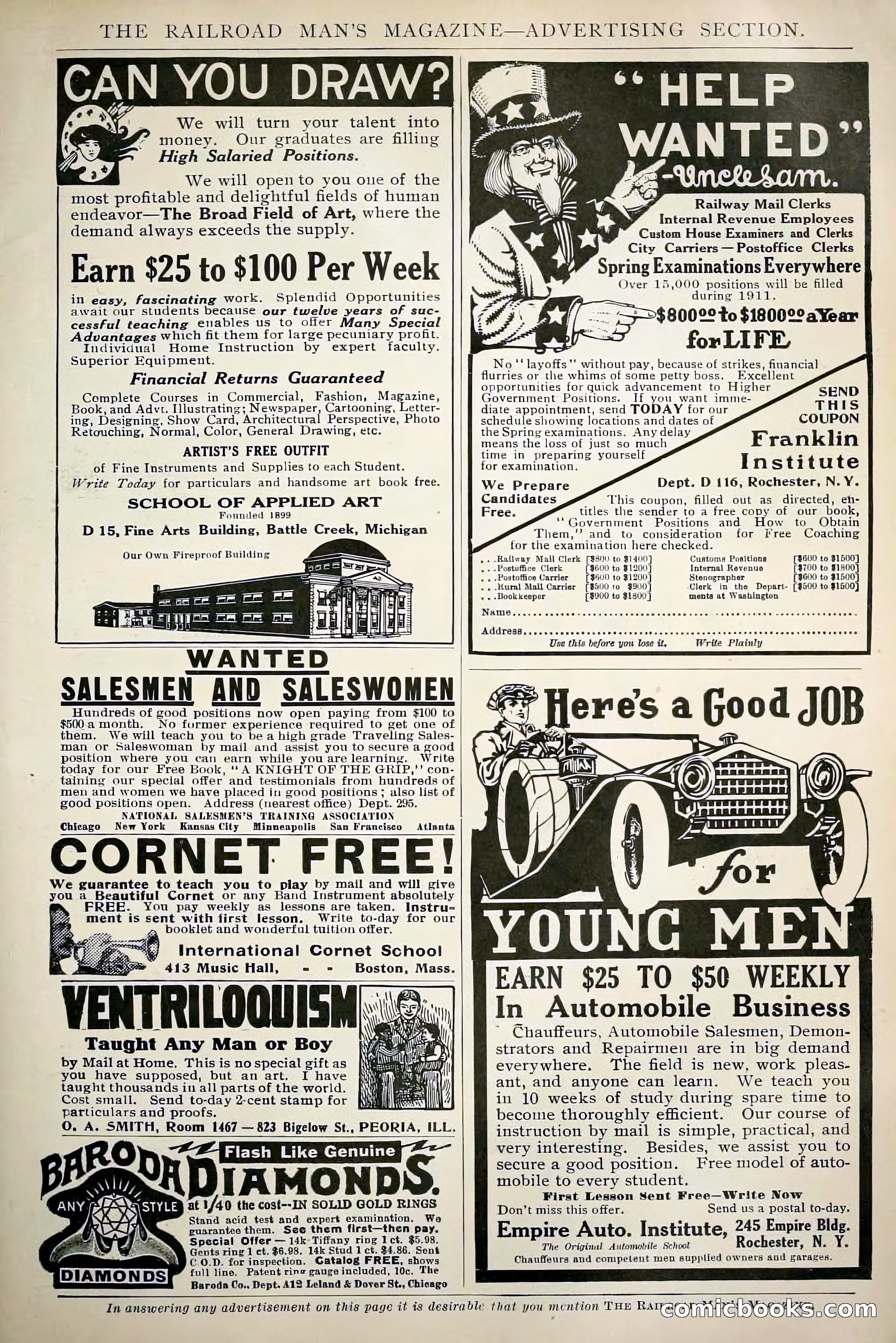 The Railroad Man's Magazine, January 1911 — page 9 of 220