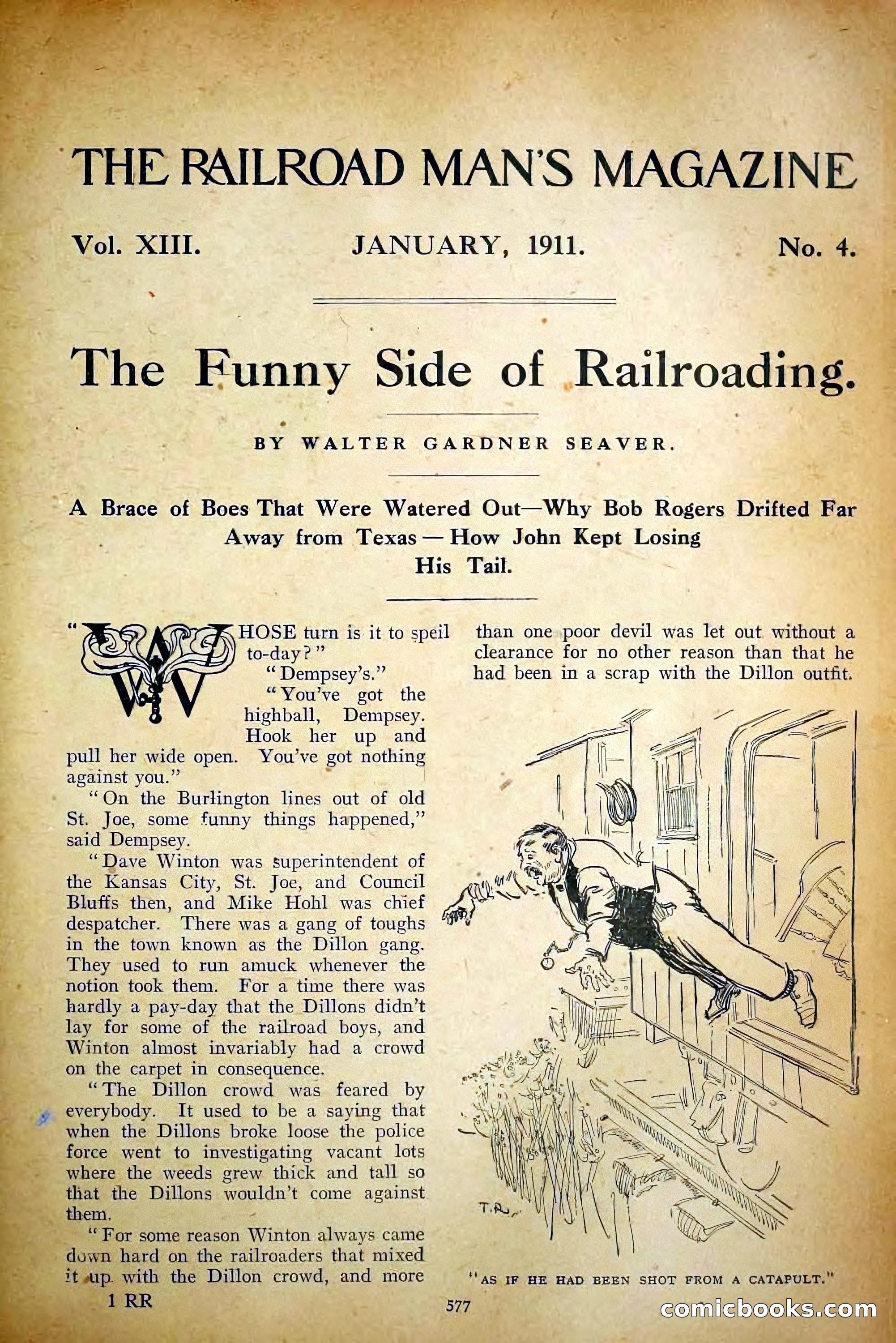 The Railroad Man's Magazine, January 1911 — page 11 of 220
