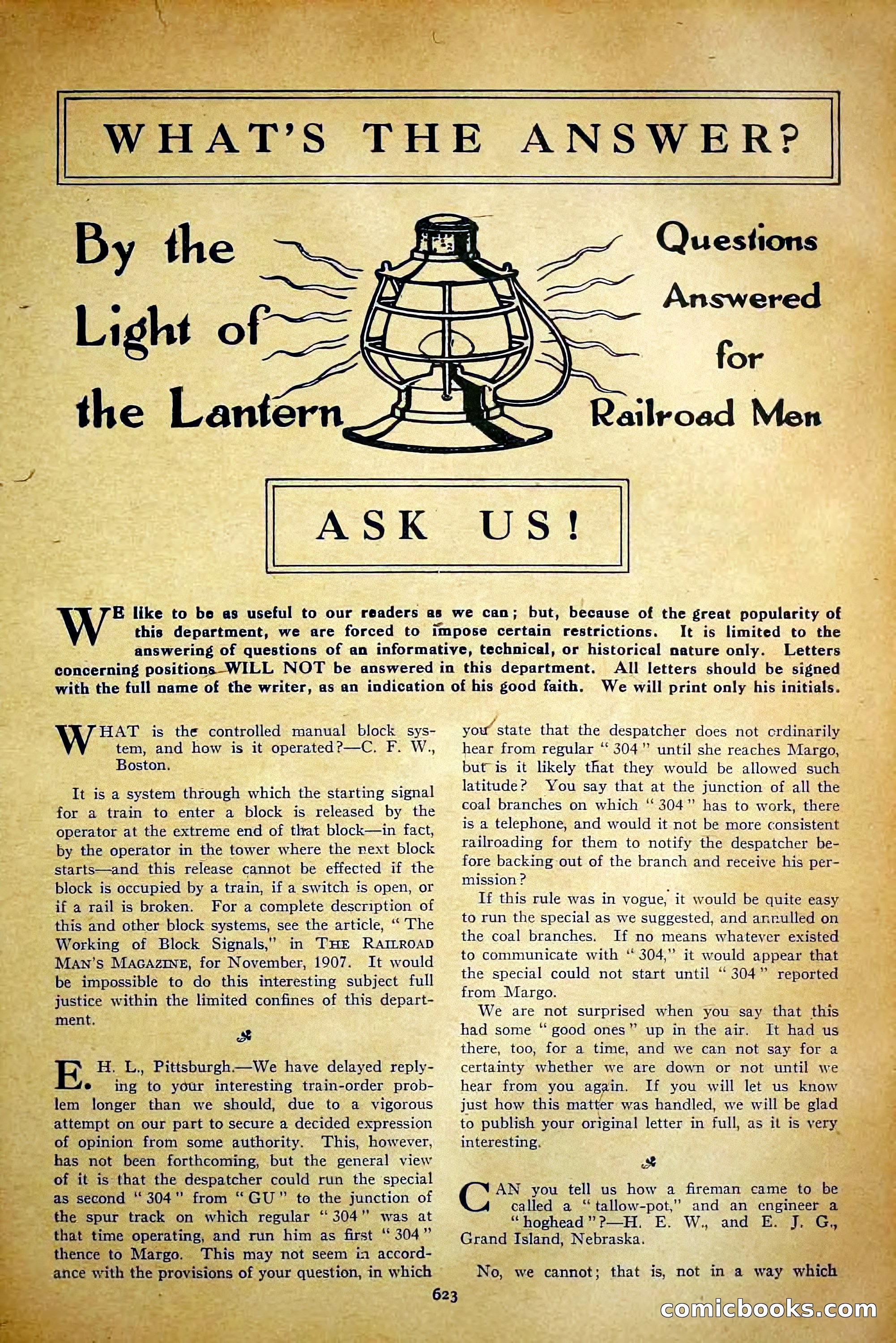 The Railroad Man's Magazine, January 1911 — page 57 of 220