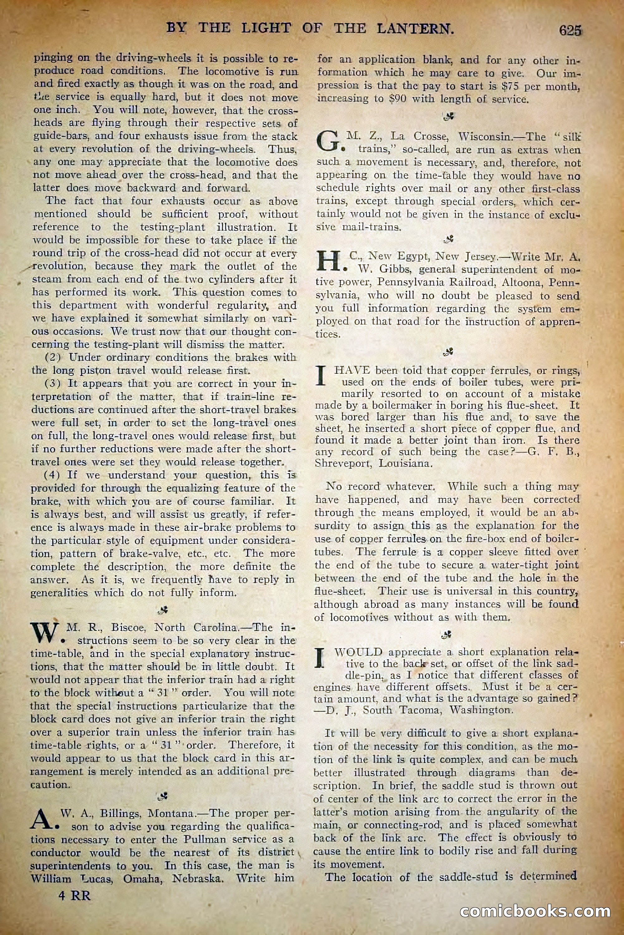 The Railroad Man's Magazine, January 1911 — page 59 of 220