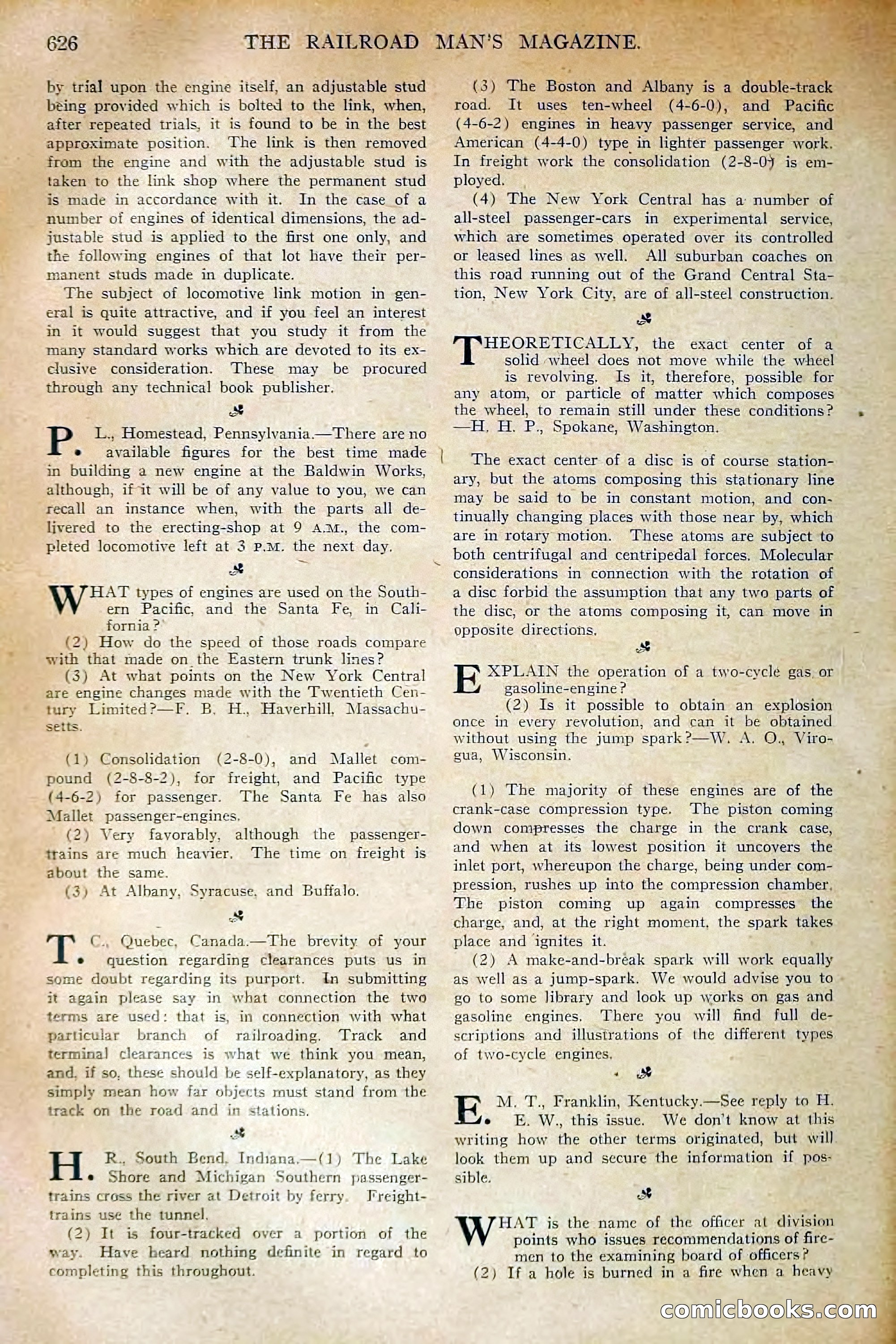 The Railroad Man's Magazine, January 1911 — page 60 of 220