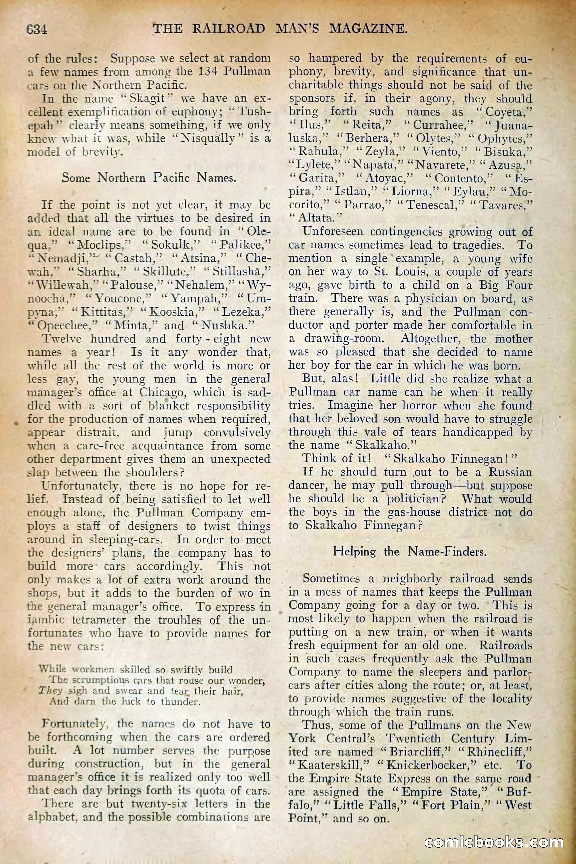 The Railroad Man's Magazine, January 1911 — page 68 of 220