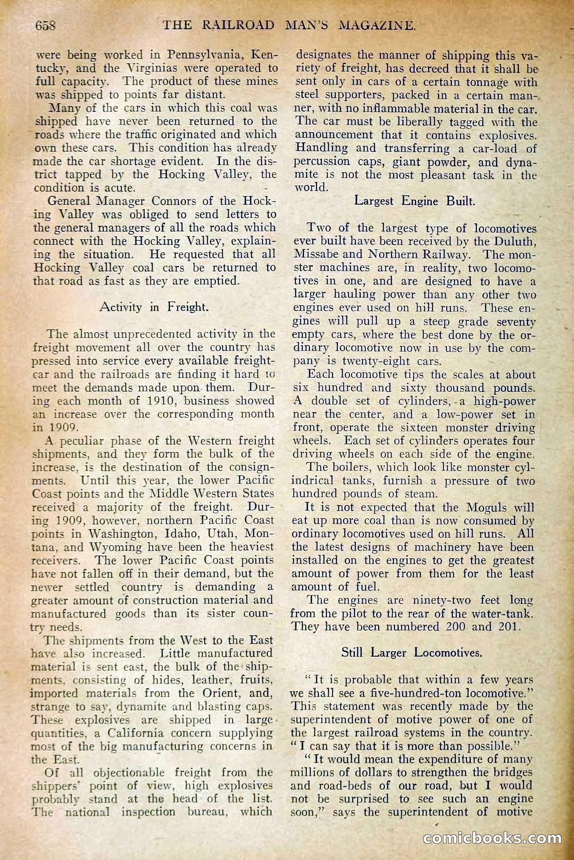 The Railroad Man's Magazine, January 1911 — page 92 of 220