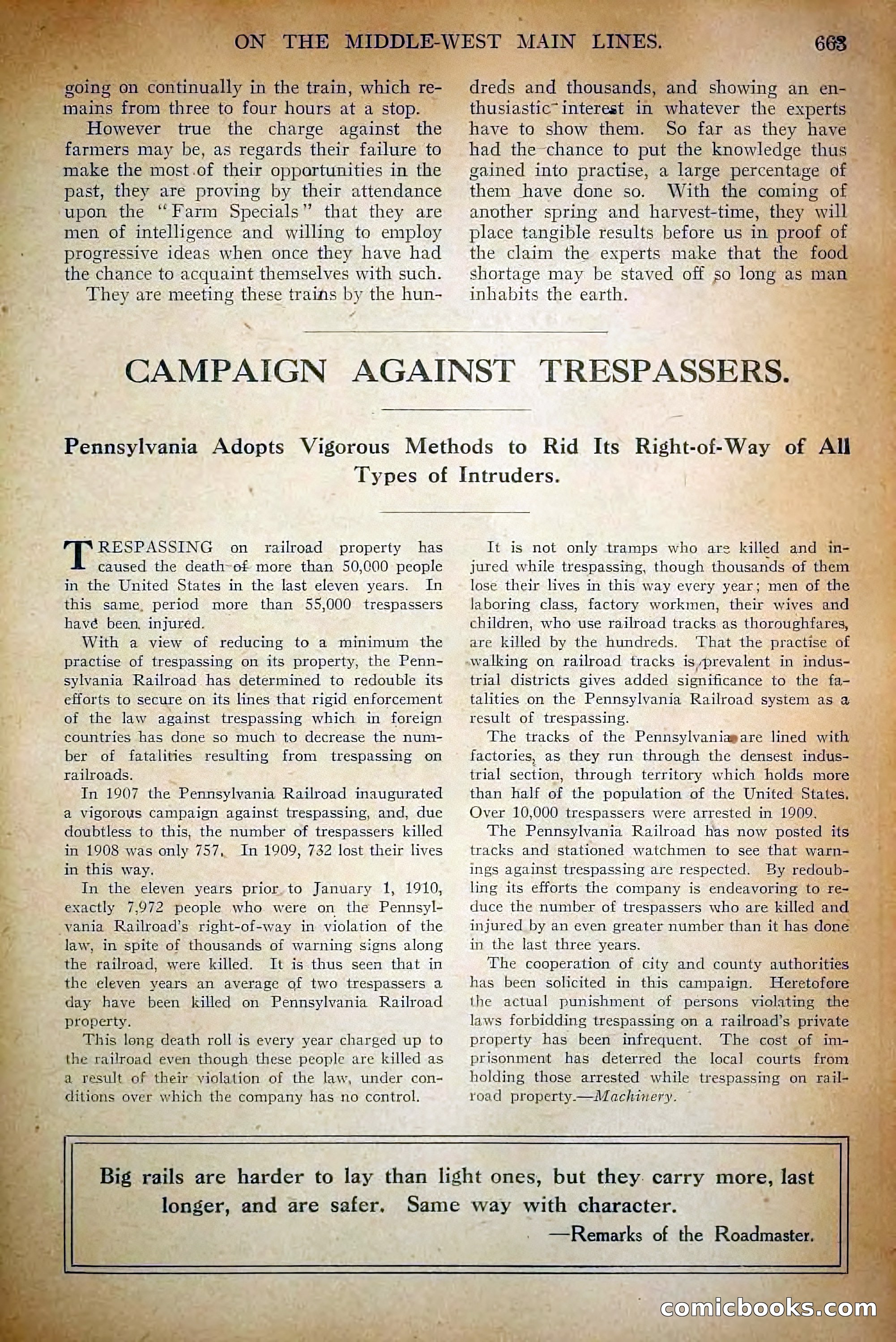The Railroad Man's Magazine, January 1911 — page 97 of 220