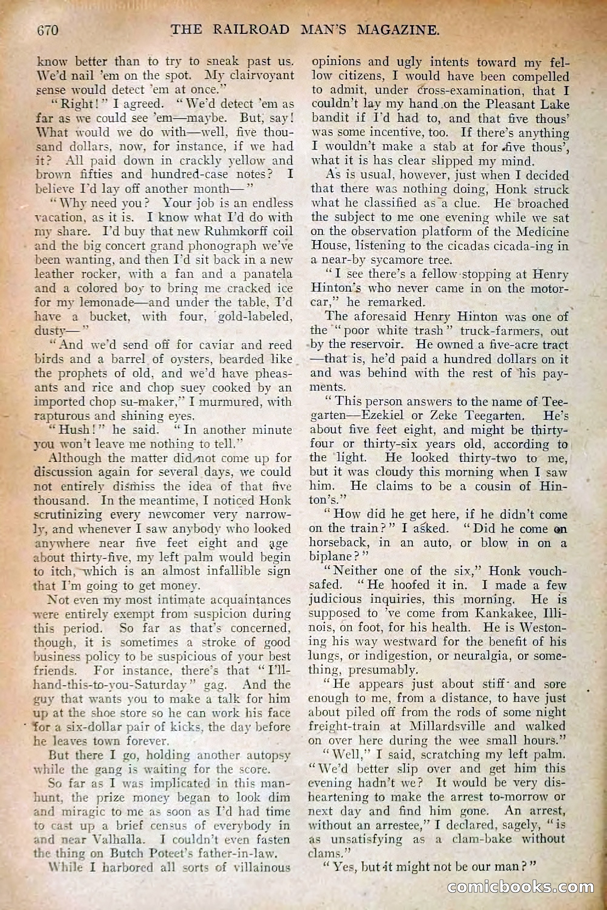 The Railroad Man's Magazine, January 1911 — page 104 of 220