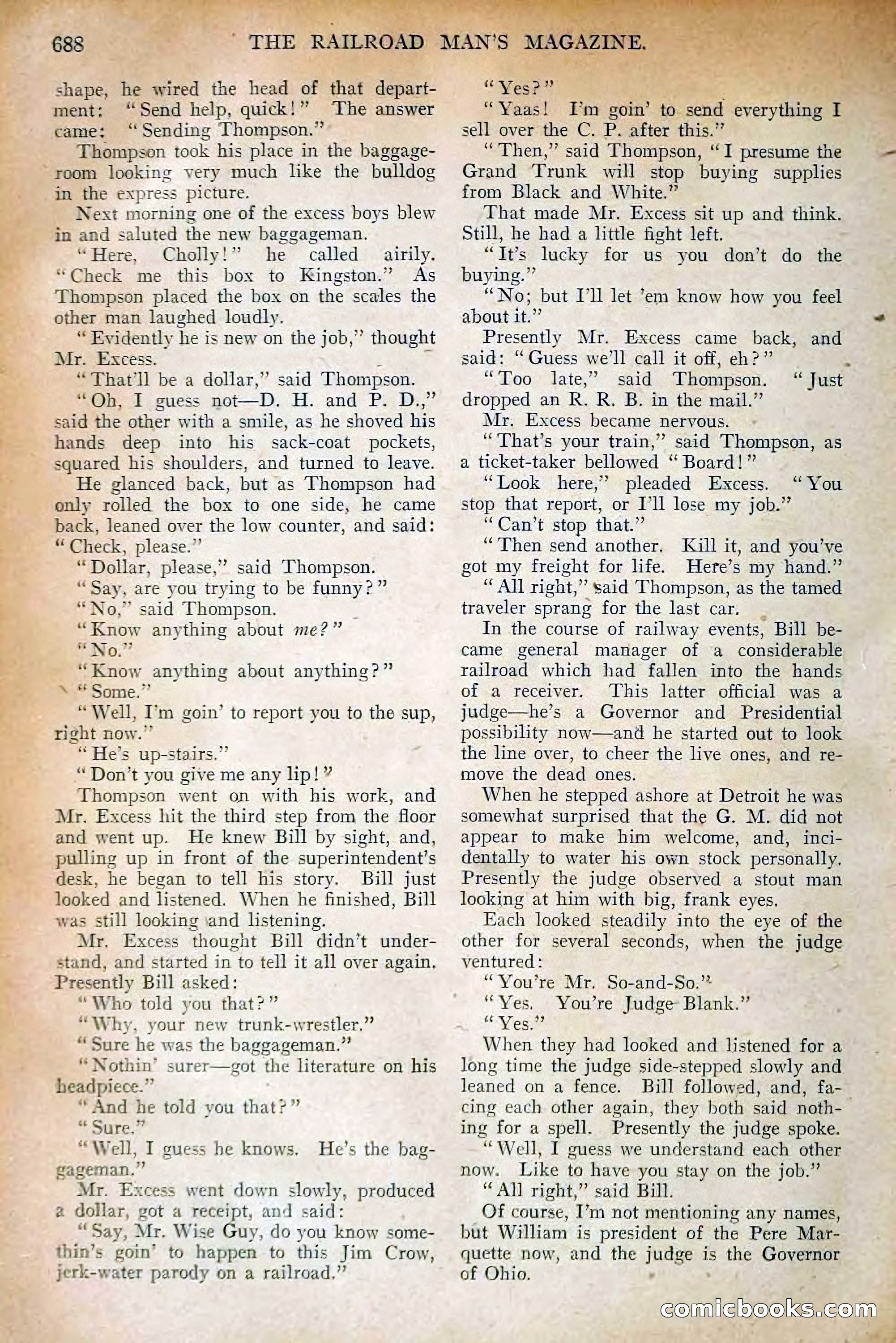 The Railroad Man's Magazine, January 1911 — page 122 of 220