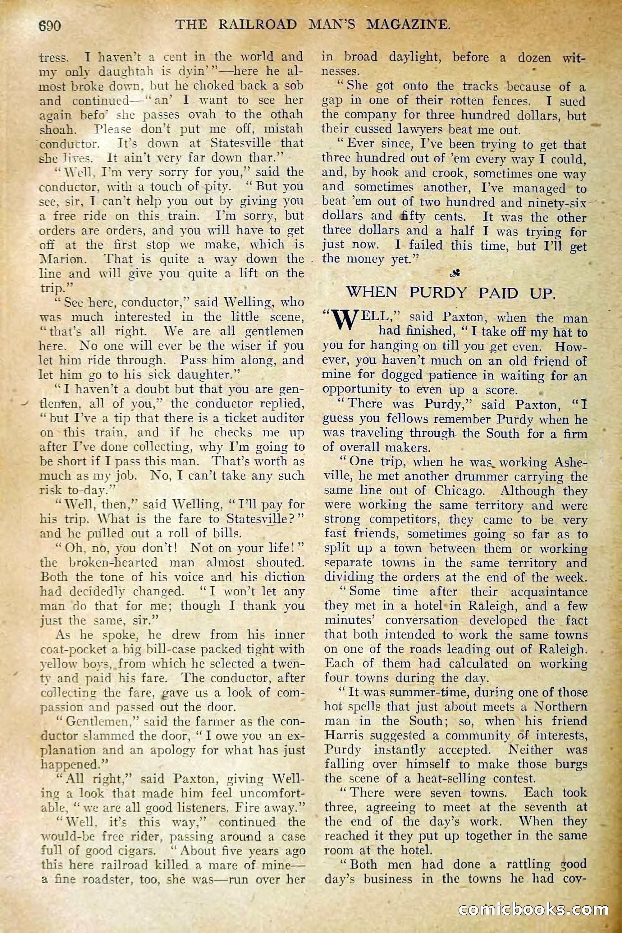 The Railroad Man's Magazine, January 1911 — page 124 of 220
