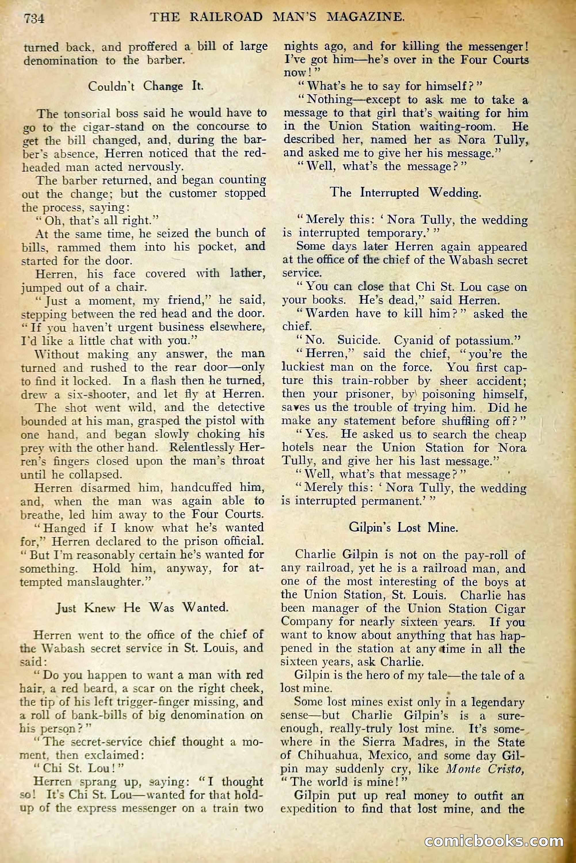 The Railroad Man's Magazine, January 1911 — page 168 of 220