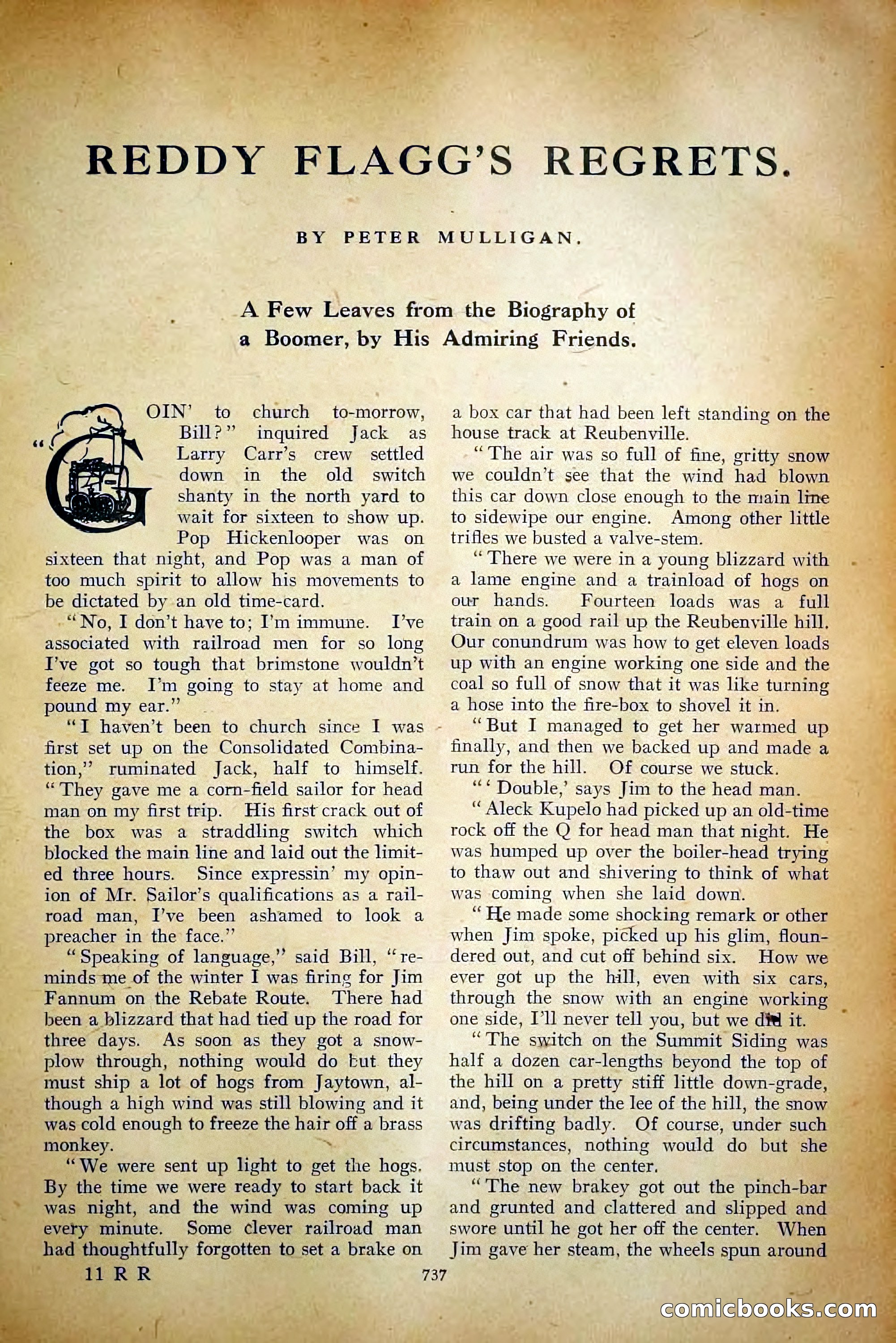 The Railroad Man's Magazine, January 1911 — page 171 of 220