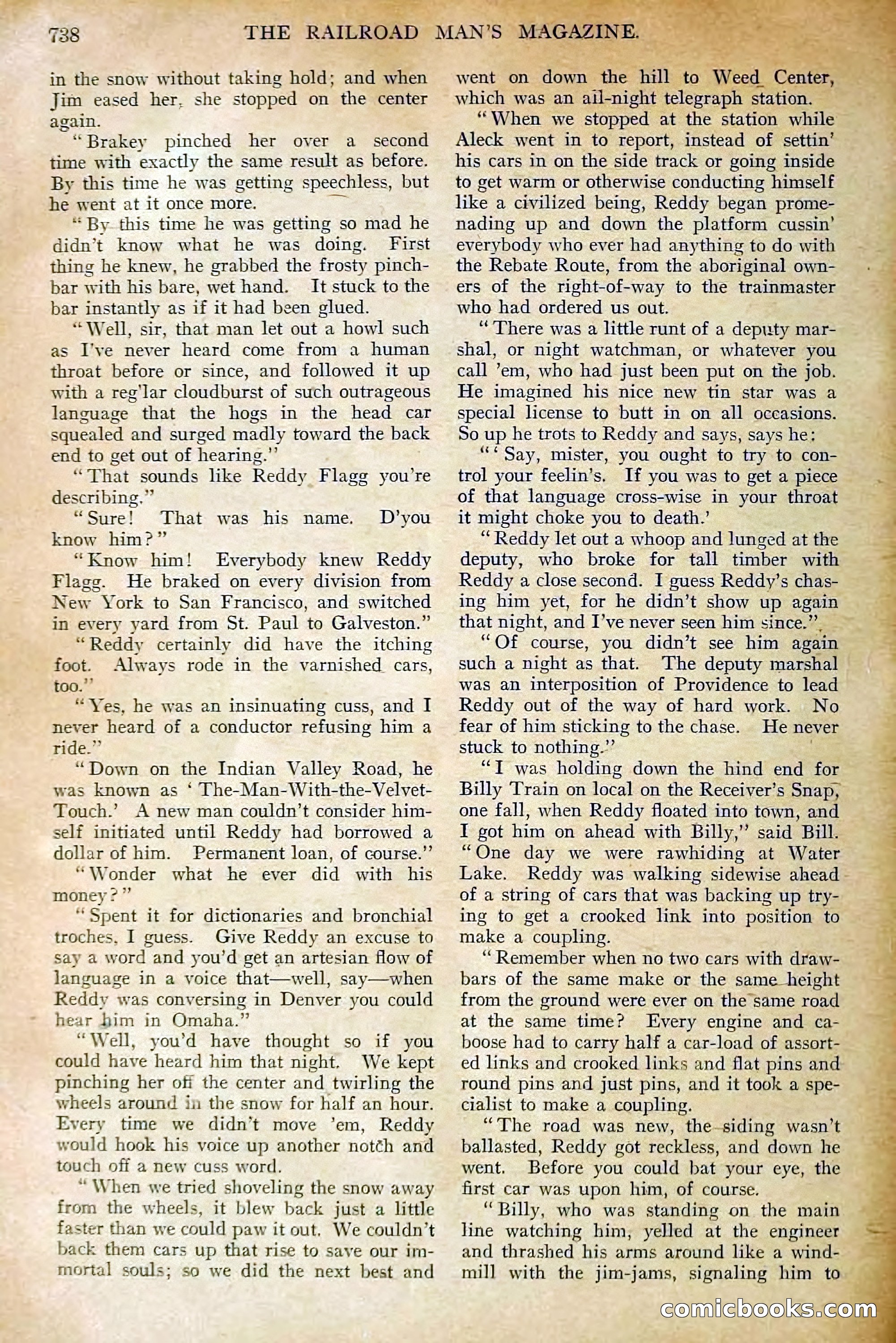 The Railroad Man's Magazine, January 1911 — page 172 of 220