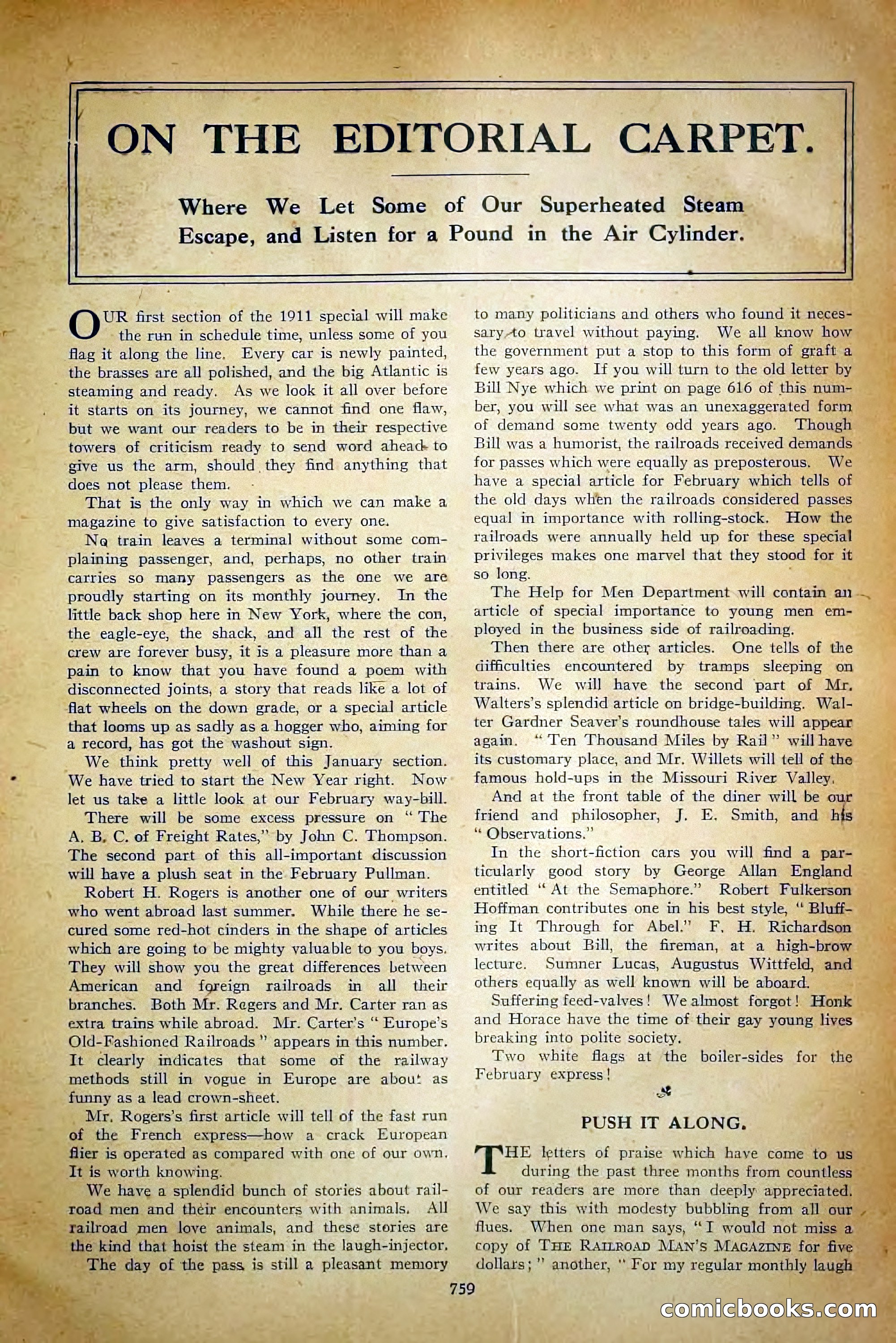 The Railroad Man's Magazine, January 1911 — page 193 of 220