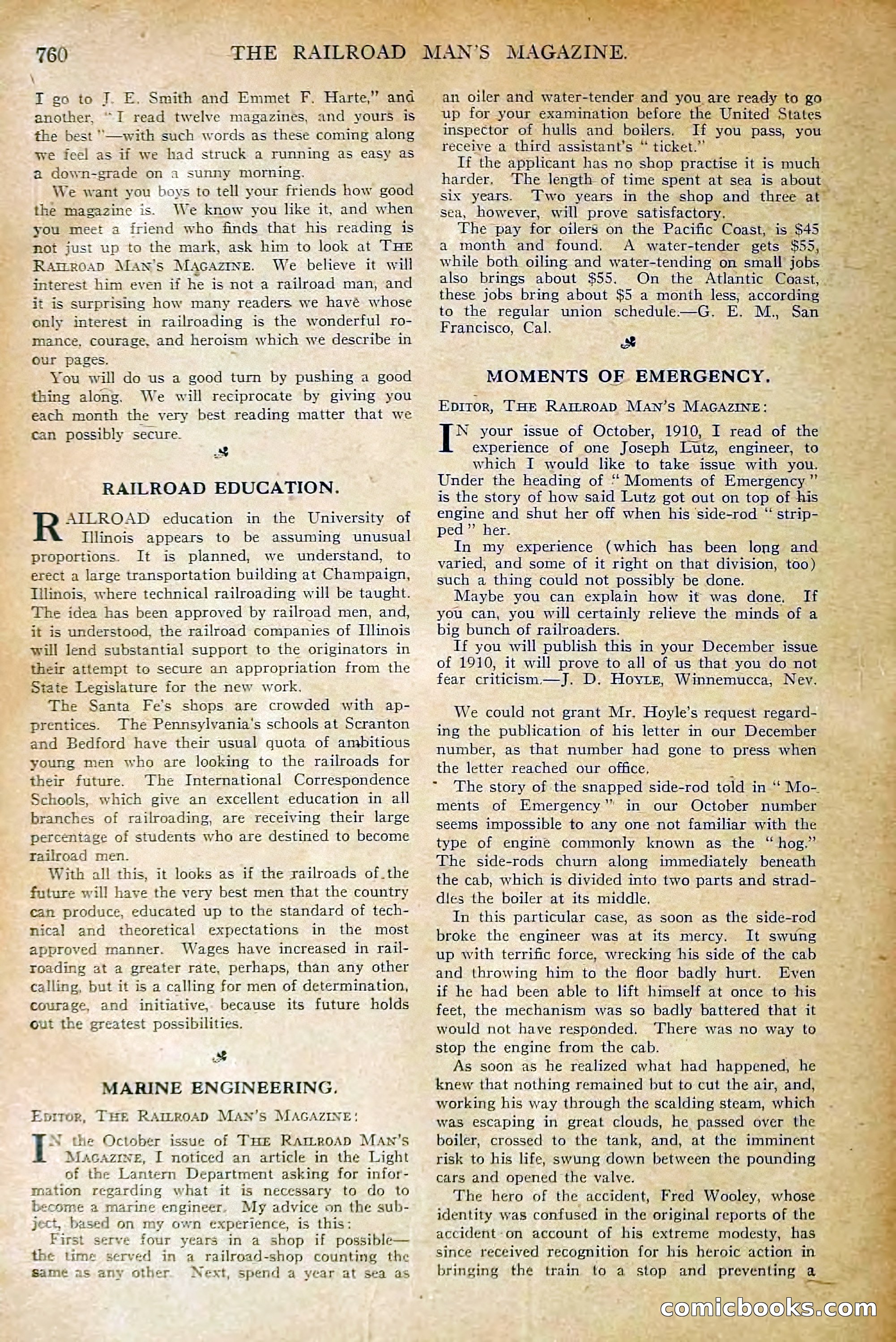 The Railroad Man's Magazine, January 1911 — page 194 of 220