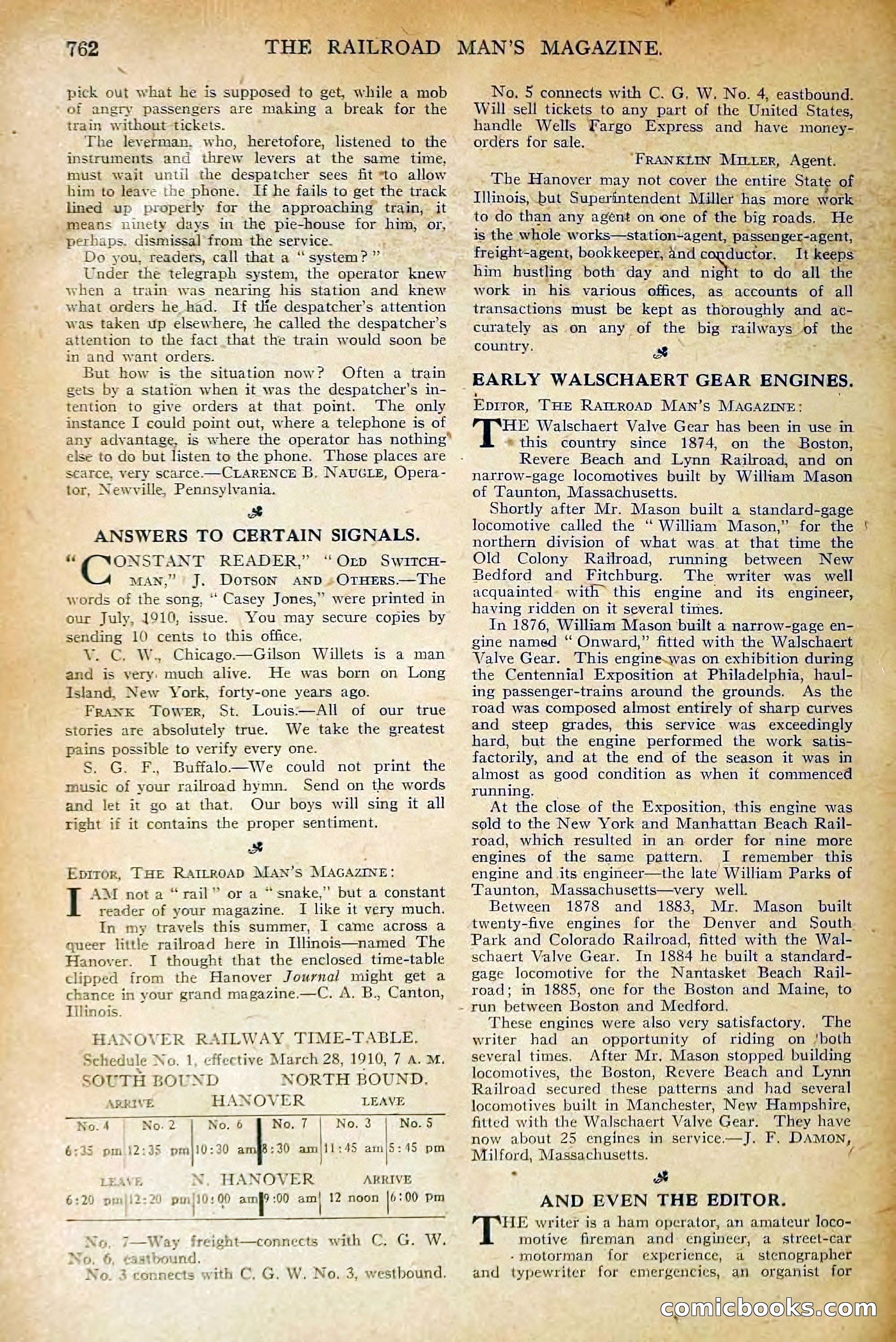 The Railroad Man's Magazine, January 1911 — page 196 of 220
