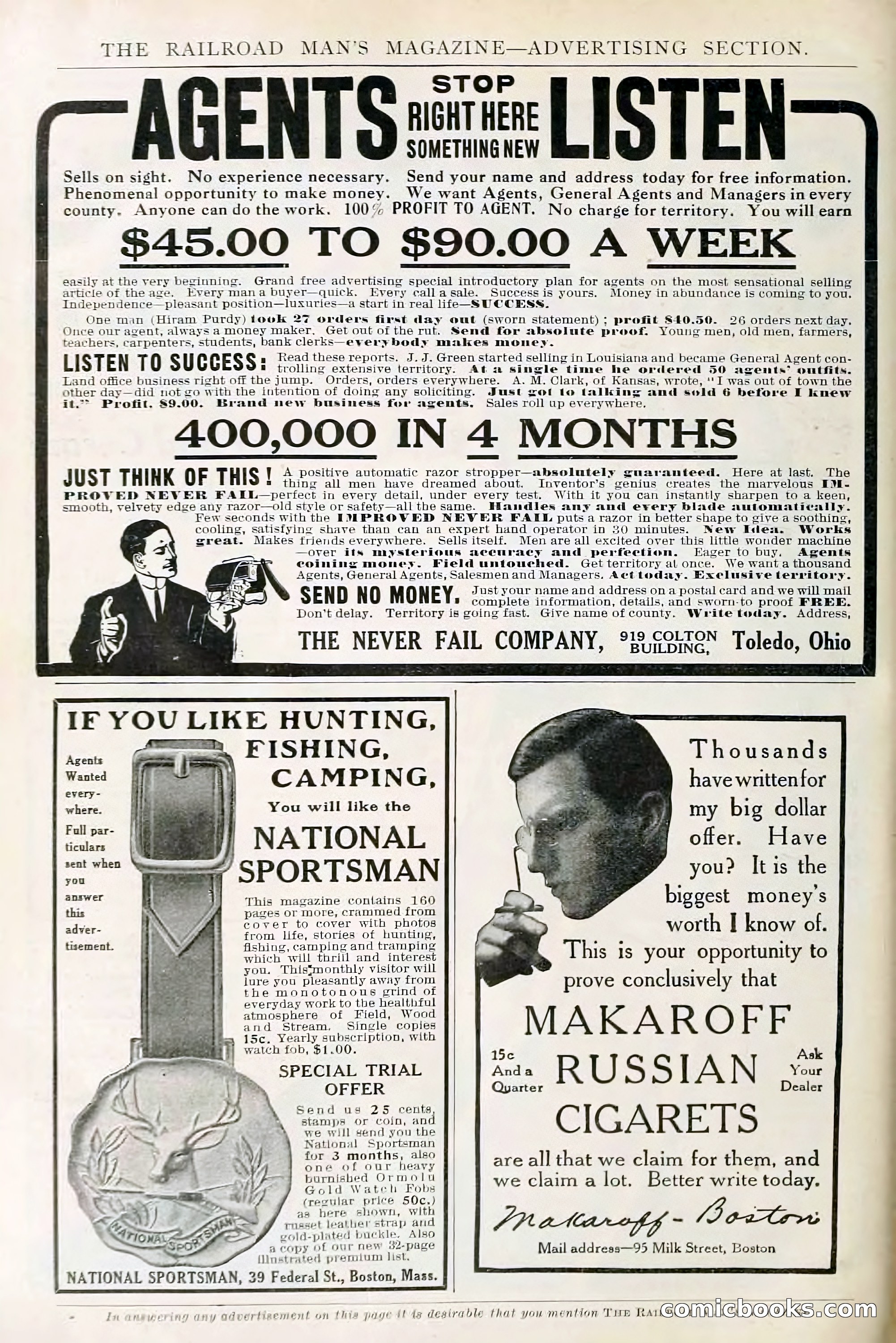 The Railroad Man's Magazine, January 1911 — page 206 of 220