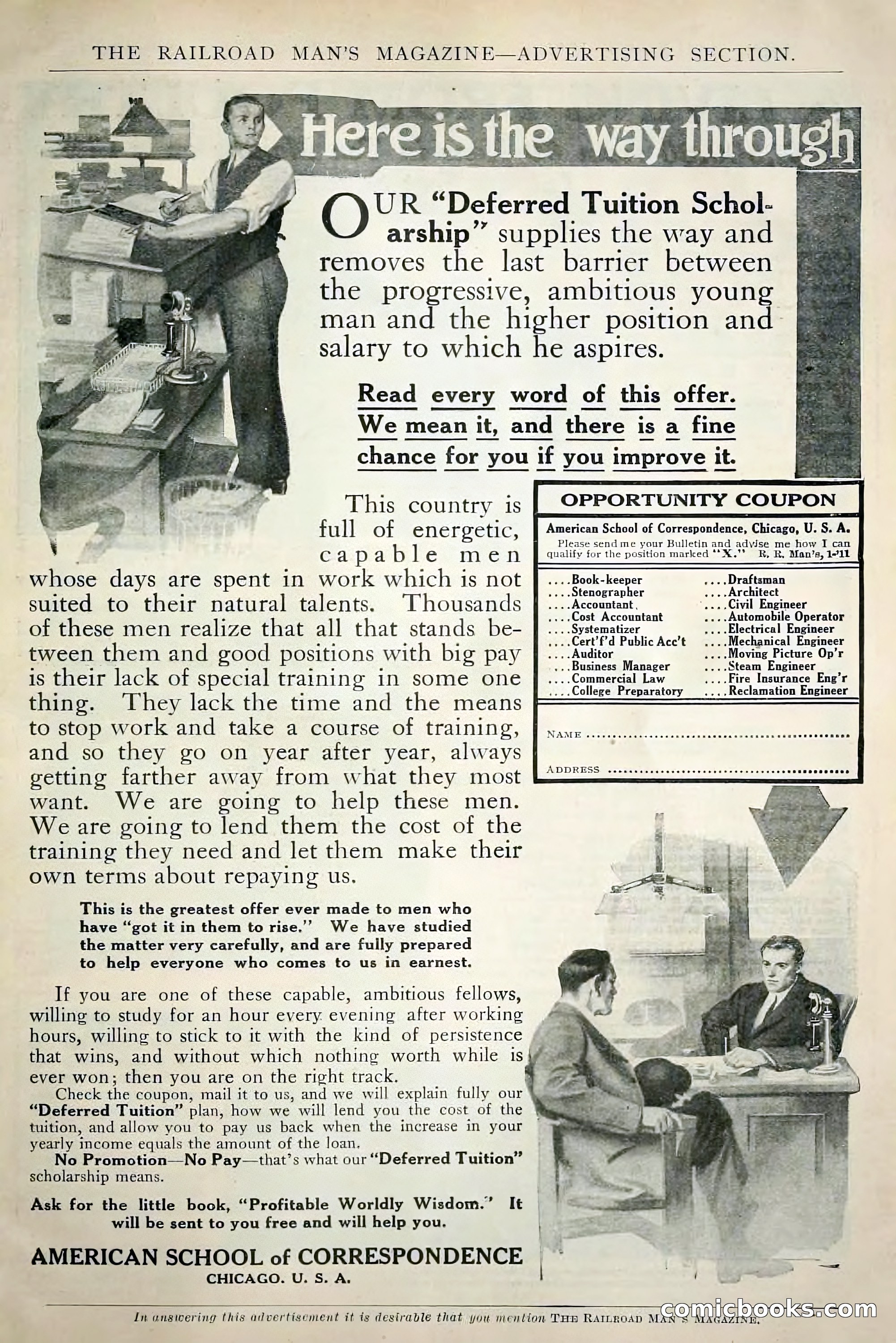 The Railroad Man's Magazine, January 1911 — page 207 of 220