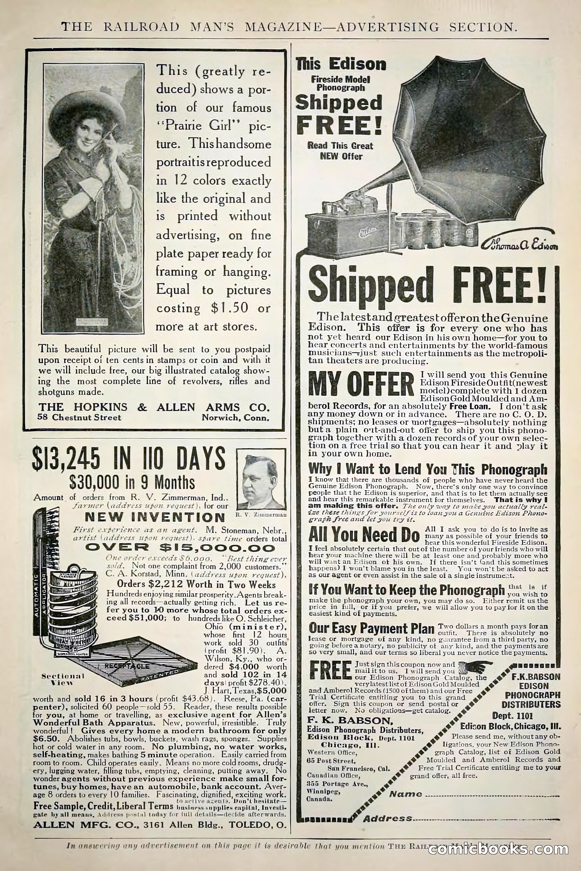 The Railroad Man's Magazine, January 1911 — page 215 of 220