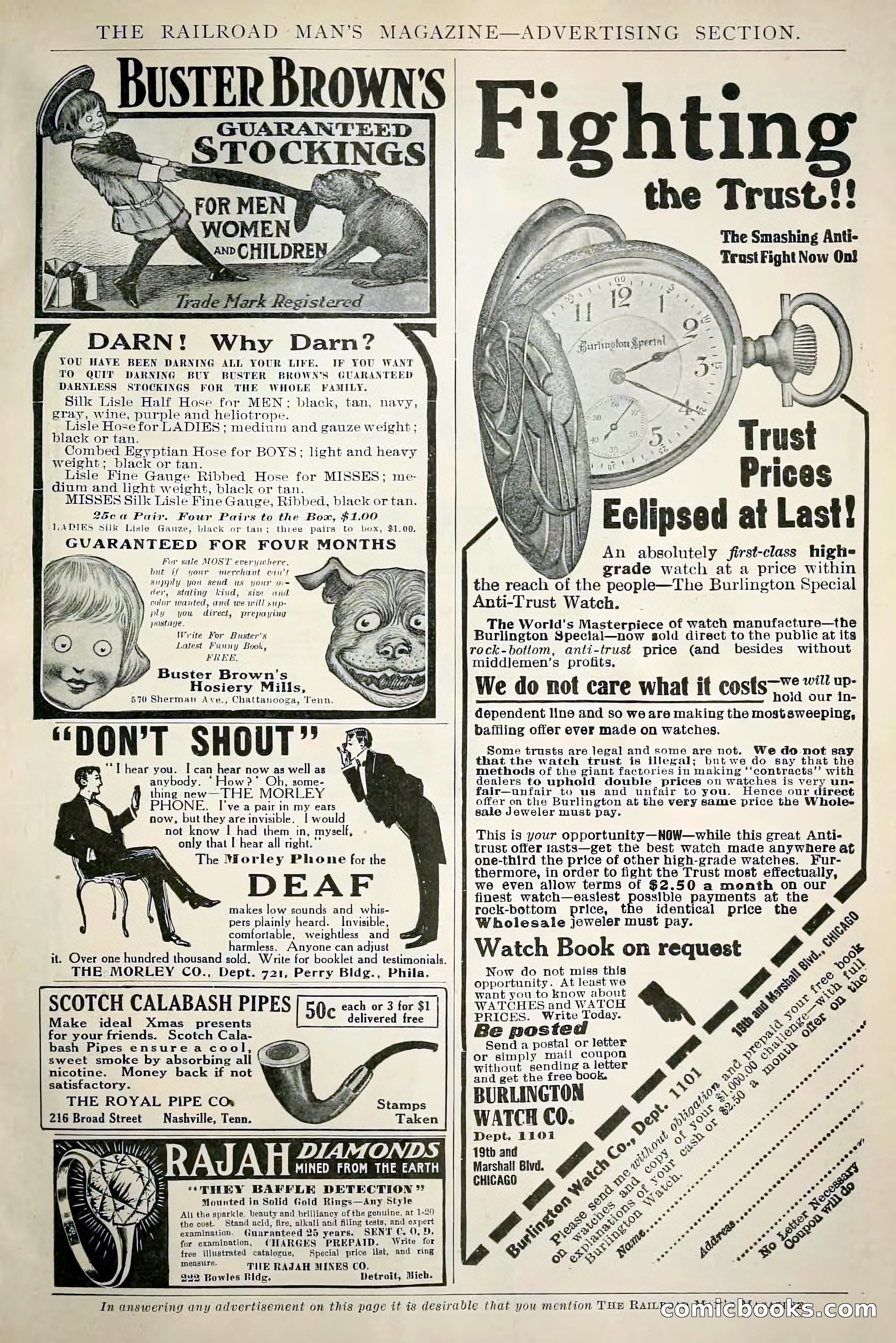 The Railroad Man's Magazine, January 1911 — page 217 of 220