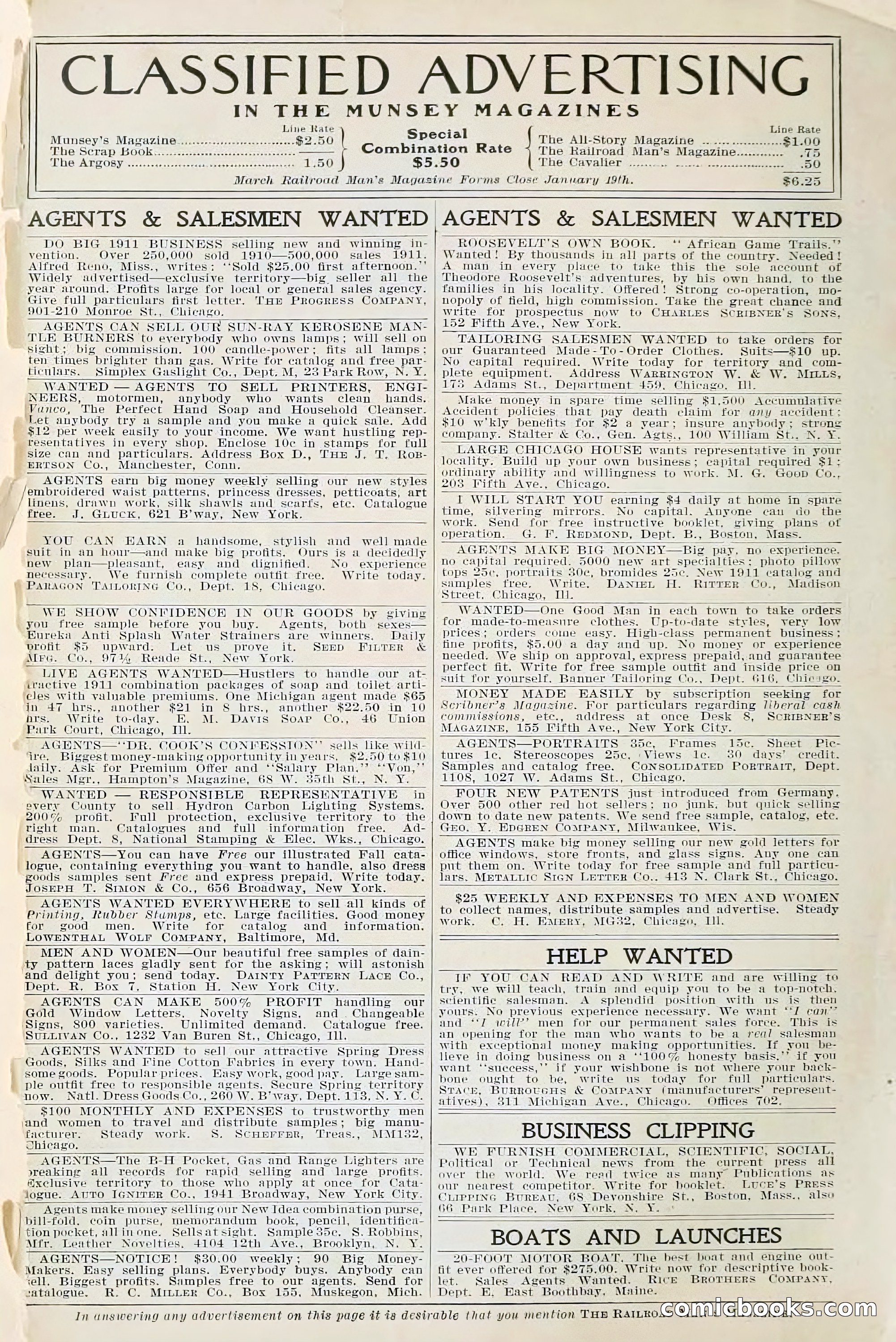 The Railroad Man's Magazine, February 1911 — page 4 of 228