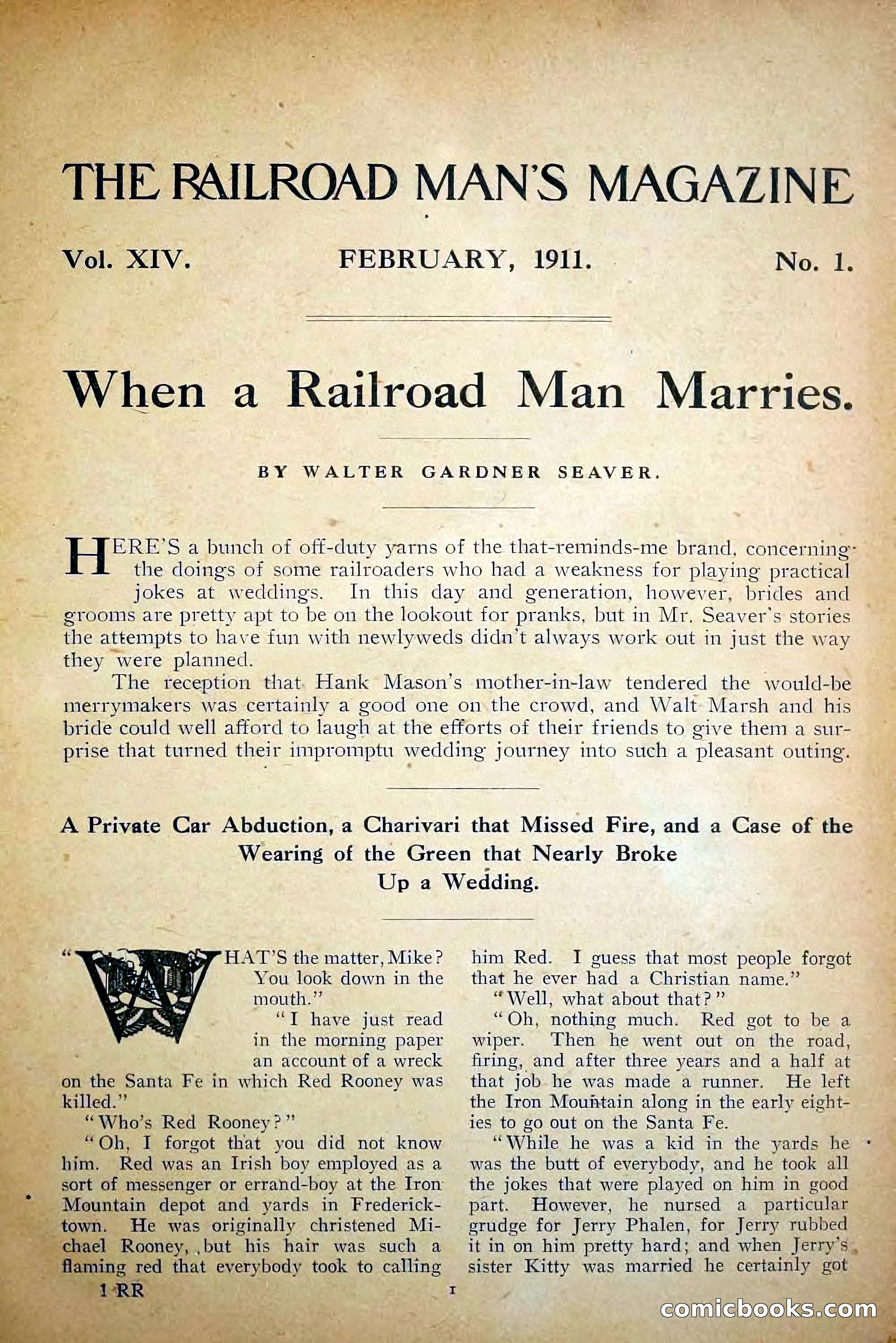The Railroad Man's Magazine, February 1911 — page 11 of 228