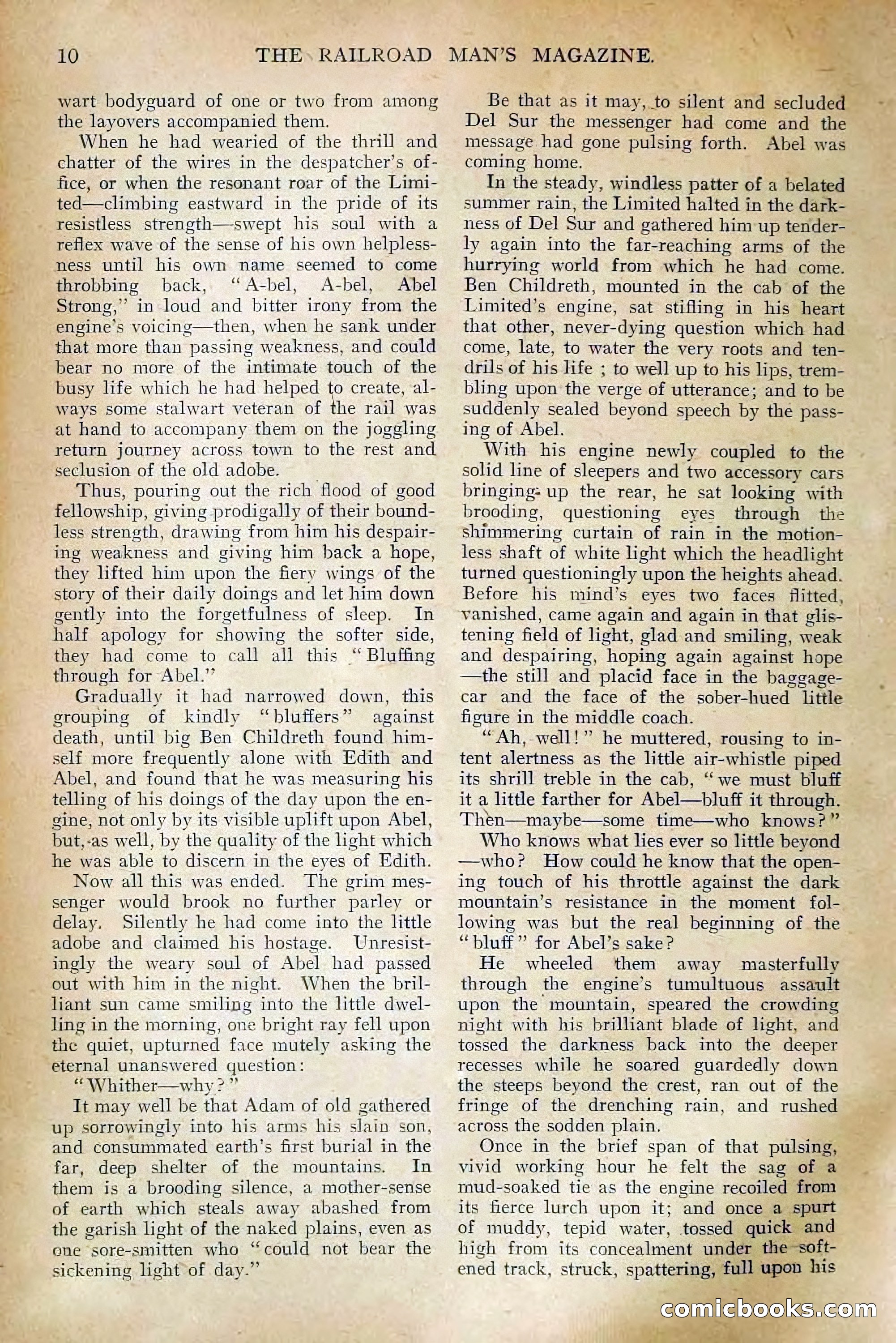 The Railroad Man's Magazine, February 1911 — page 20 of 228