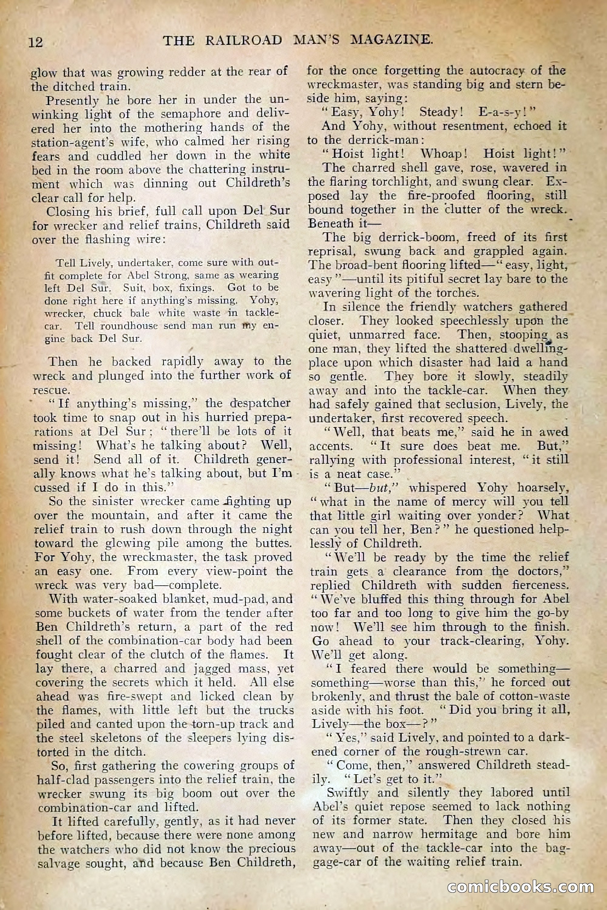 The Railroad Man's Magazine, February 1911 — page 22 of 228