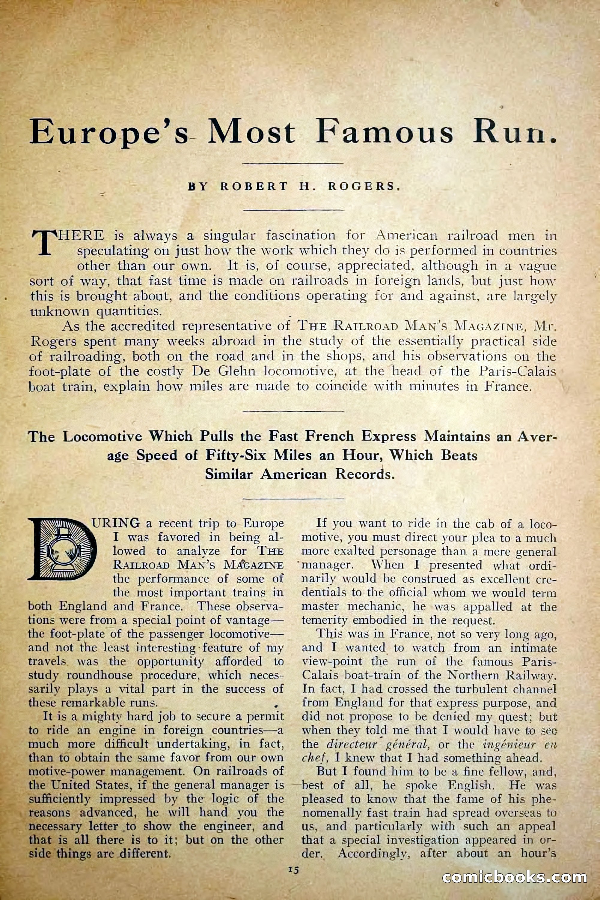 The Railroad Man's Magazine, February 1911 — page 25 of 228