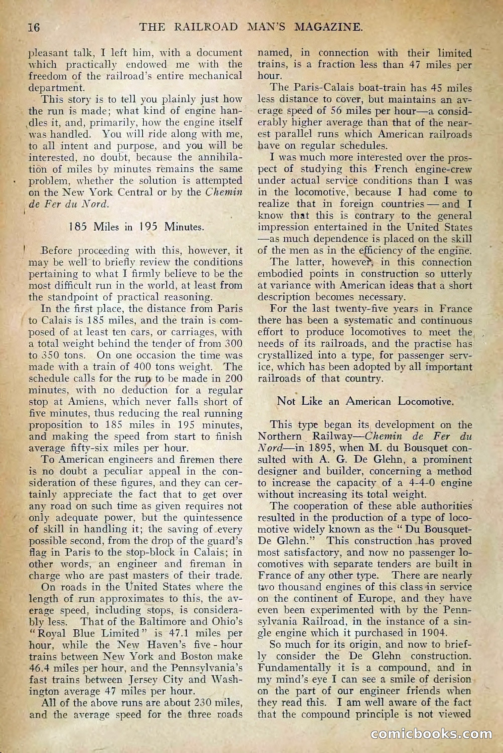 The Railroad Man's Magazine, February 1911 — page 26 of 228